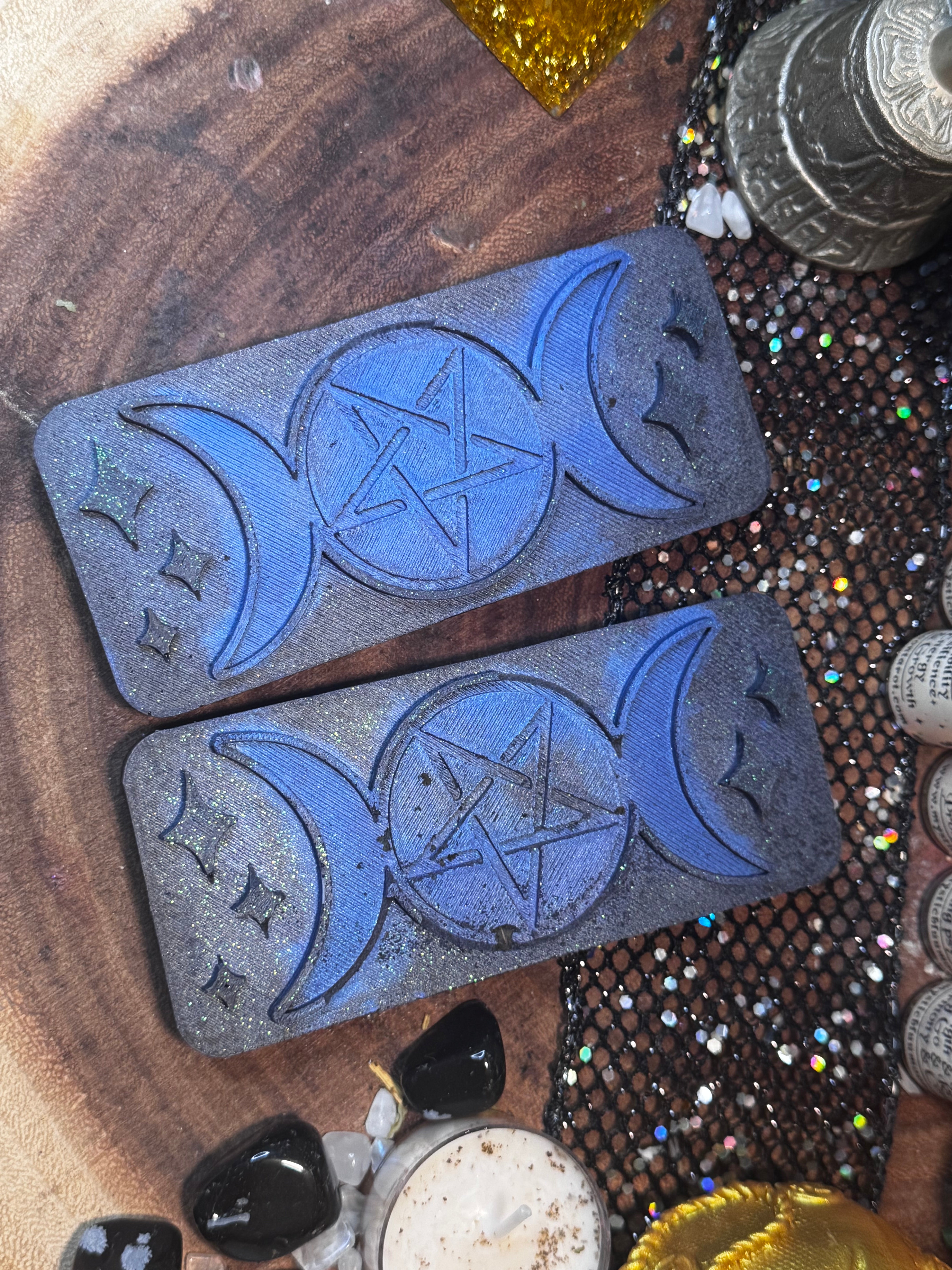 Protection Wax Melts - Protects Against Negative Energy, Witchcraft Supplies, Wiccan Rituals, Pagan Decor, Witching Hour Jasmine Scent