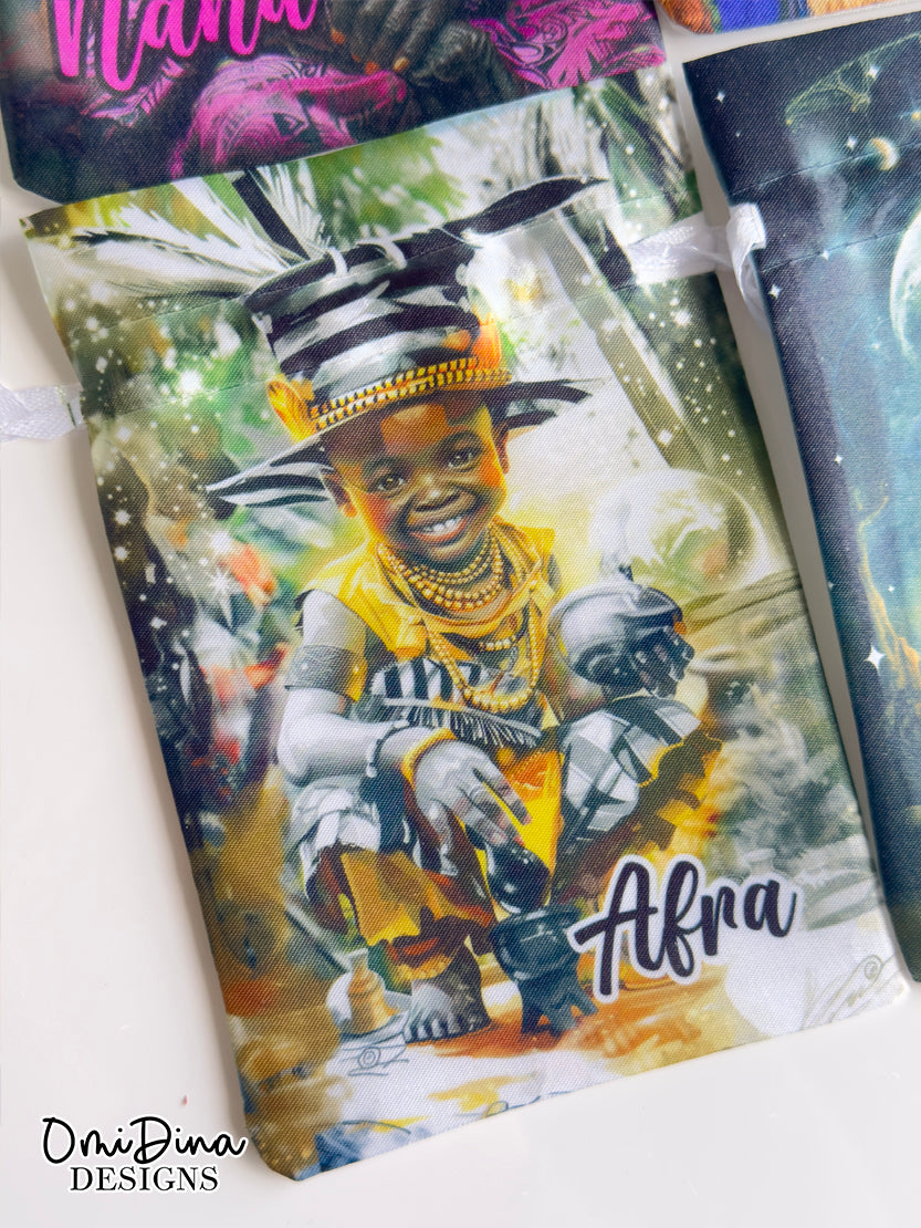 Eleggua Afra Bolsitas Para Caracoles