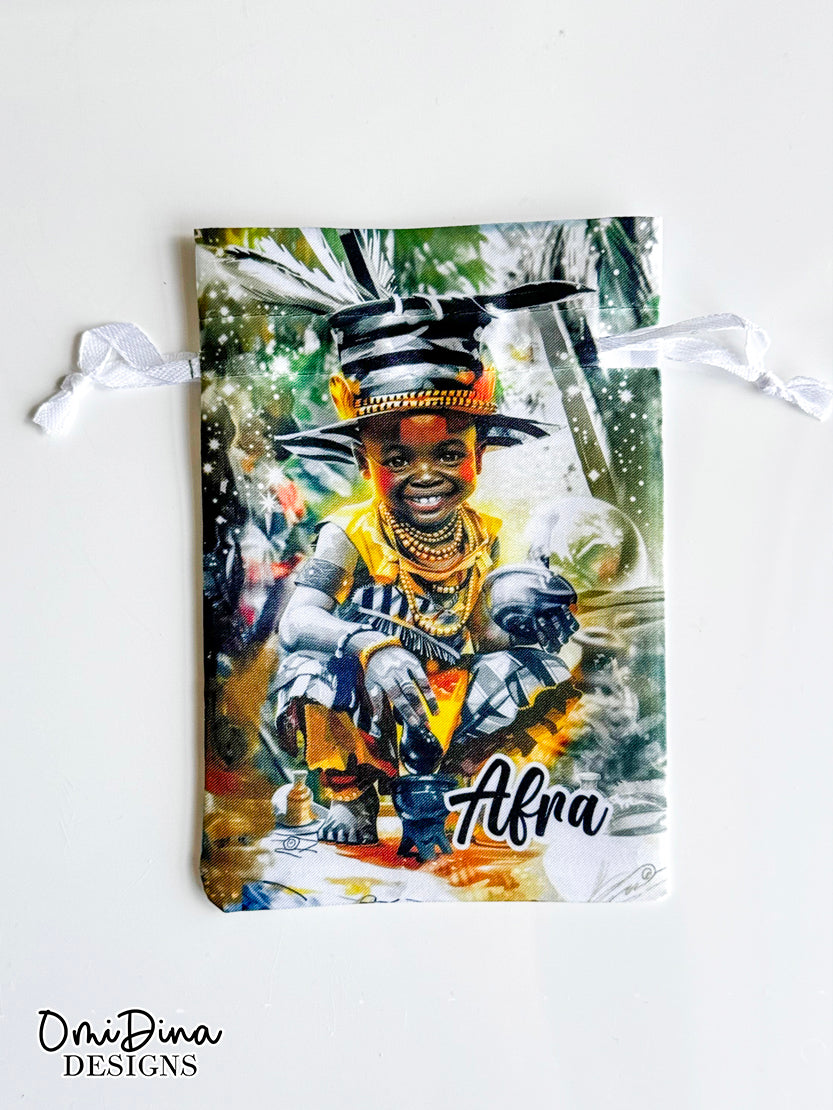 Eleggua Afra Bolsitas Para Caracoles