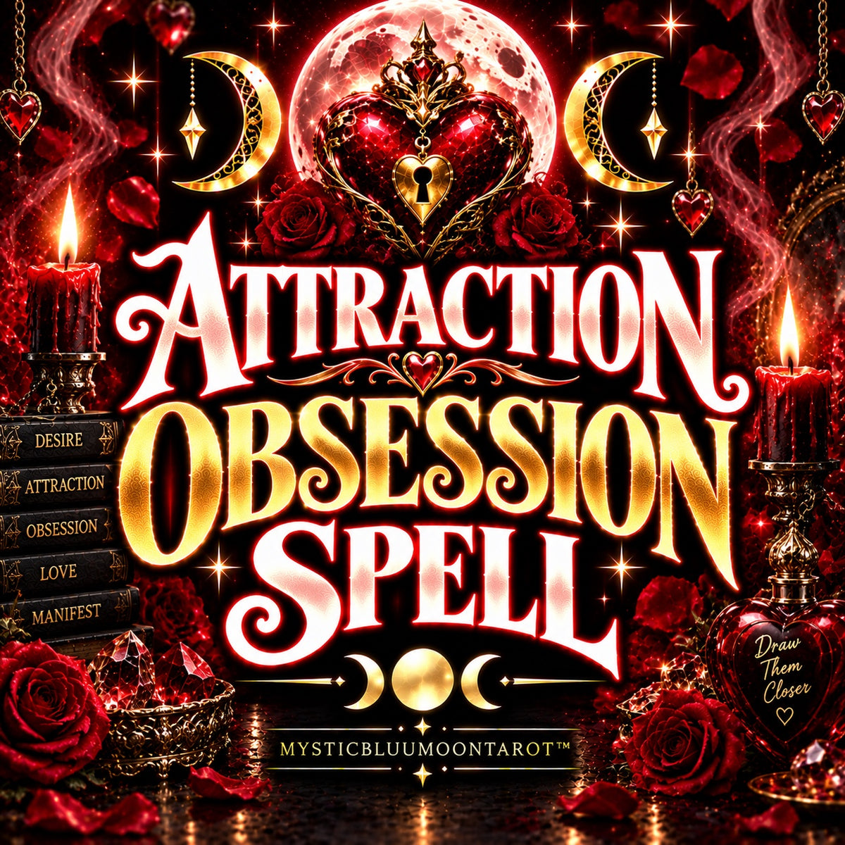Attraction Obsession Spell by MysticBluuMoonTarot