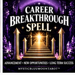 Career Breakthrough Spell by MysticBluuMoonTarot