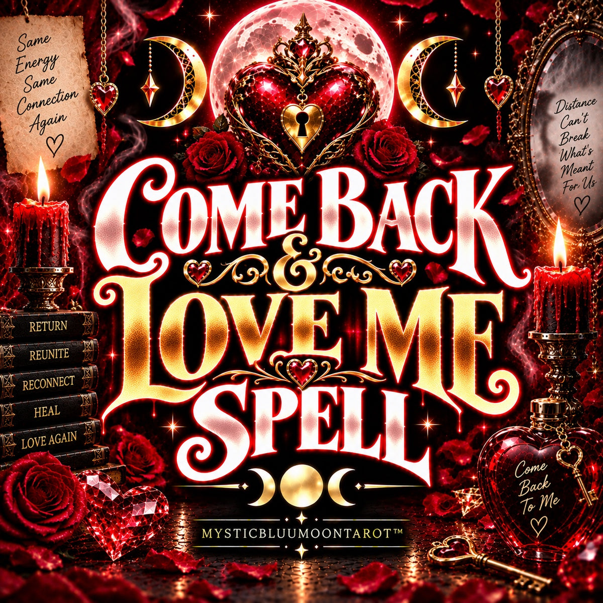 Come Back And Love Me Spell by MysticBluuMoonTarot