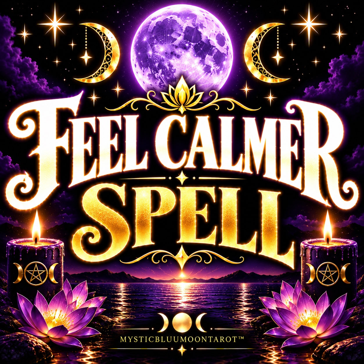 Feel Calmer Spell For Peace Emotional Balance And Stress Relief