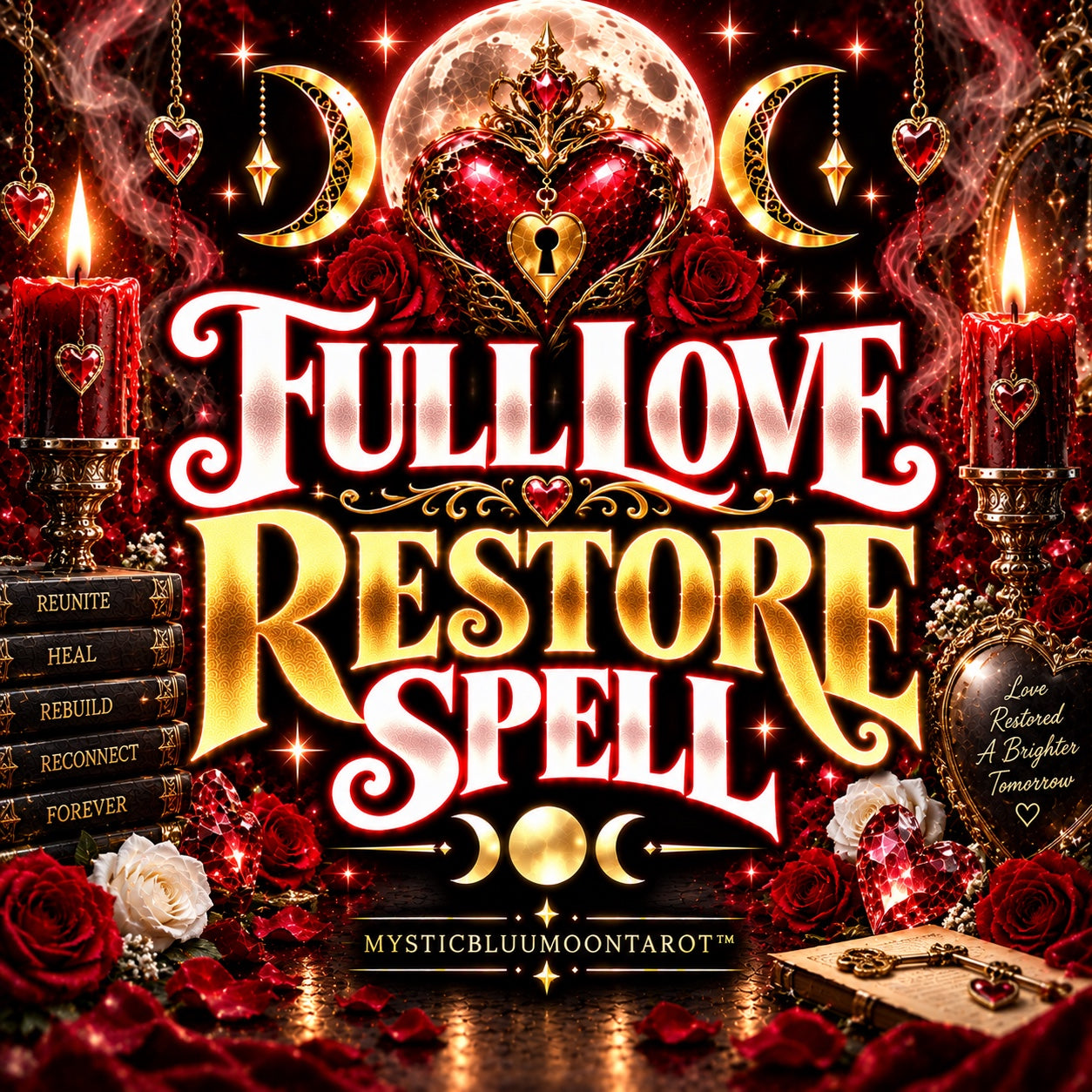 Full Love Restore Spell alternate image by MysticBluuMoonTarot