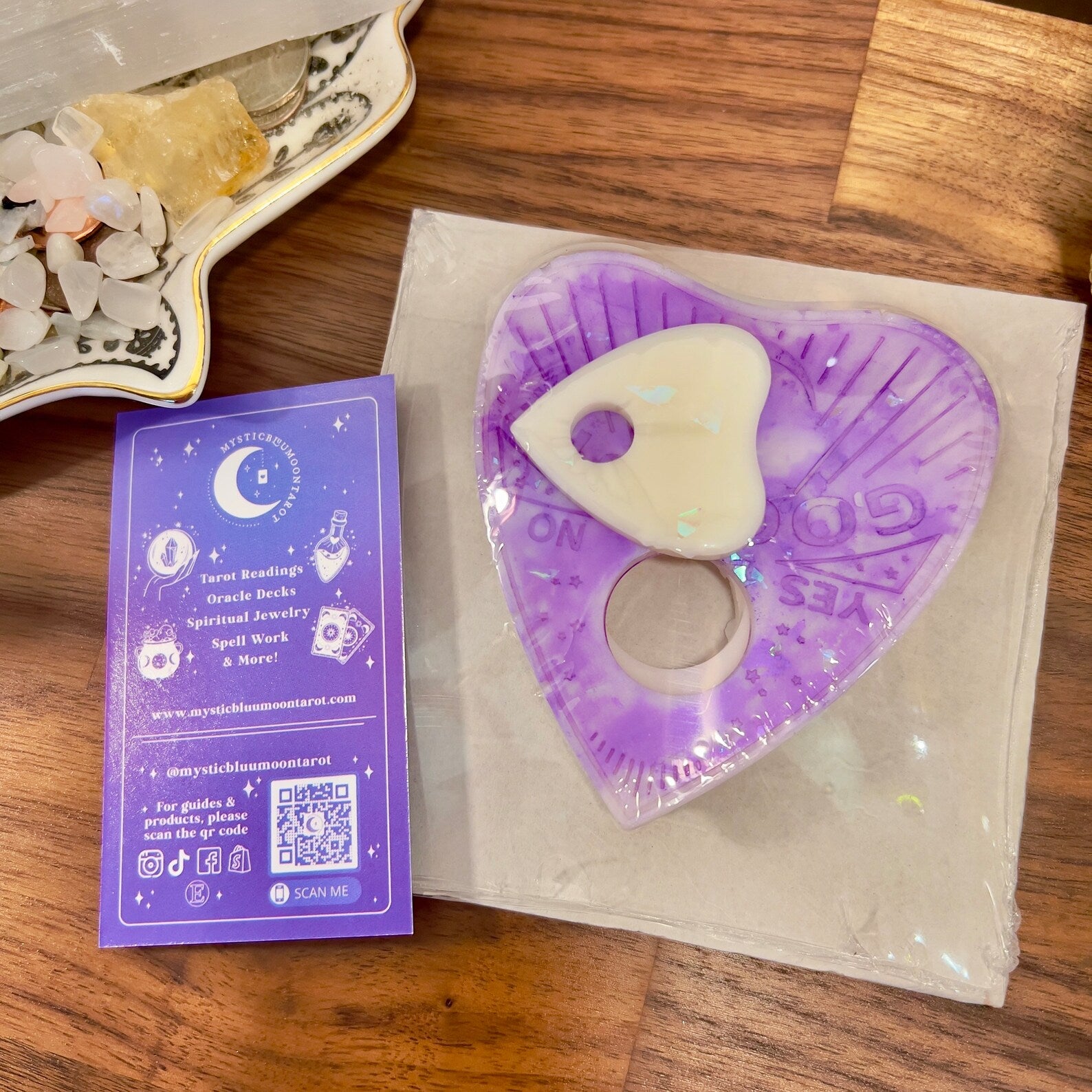 Planchette Magick Melts | Enchanting Scented Wax Tarts for Spiritual Divination Rituals | Witchcraft Home Decor | 4 Wax Melts
