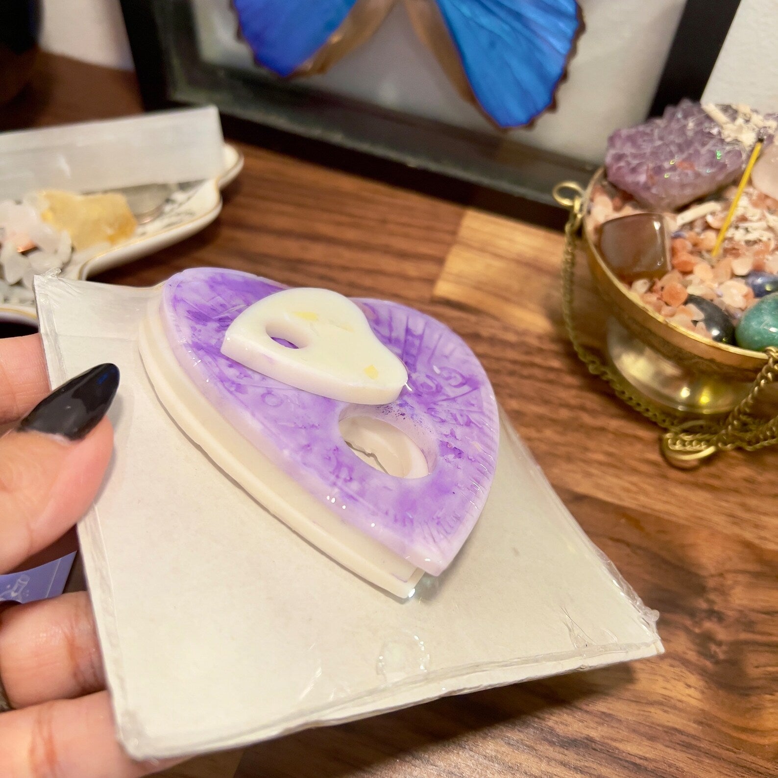 Planchette Magick Melts | Enchanting Scented Wax Tarts for Spiritual Divination Rituals | Witchcraft Home Decor | 4 Wax Melts