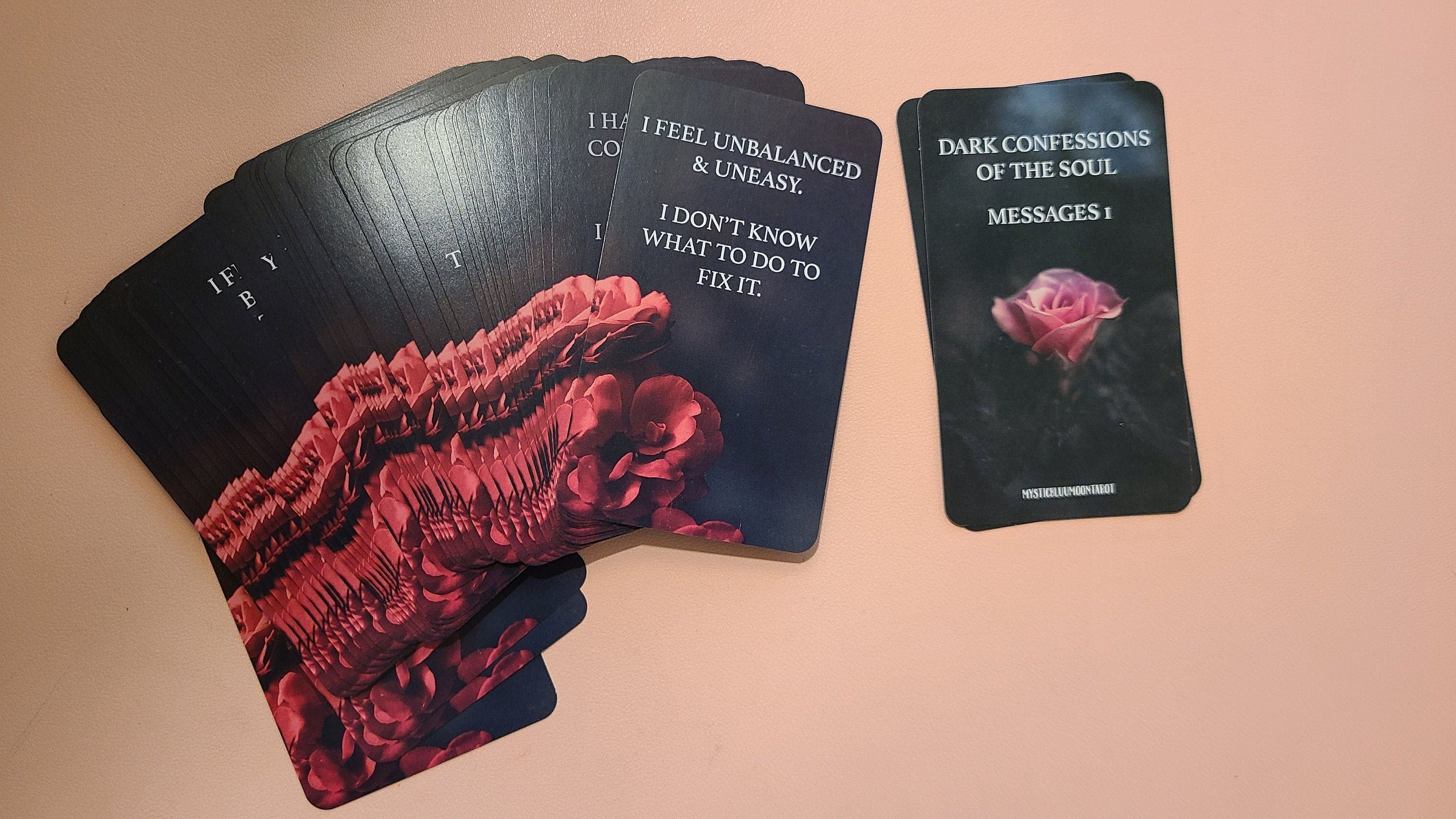 Dark Confessions Of The Soul Messages 1 Oracle Deck