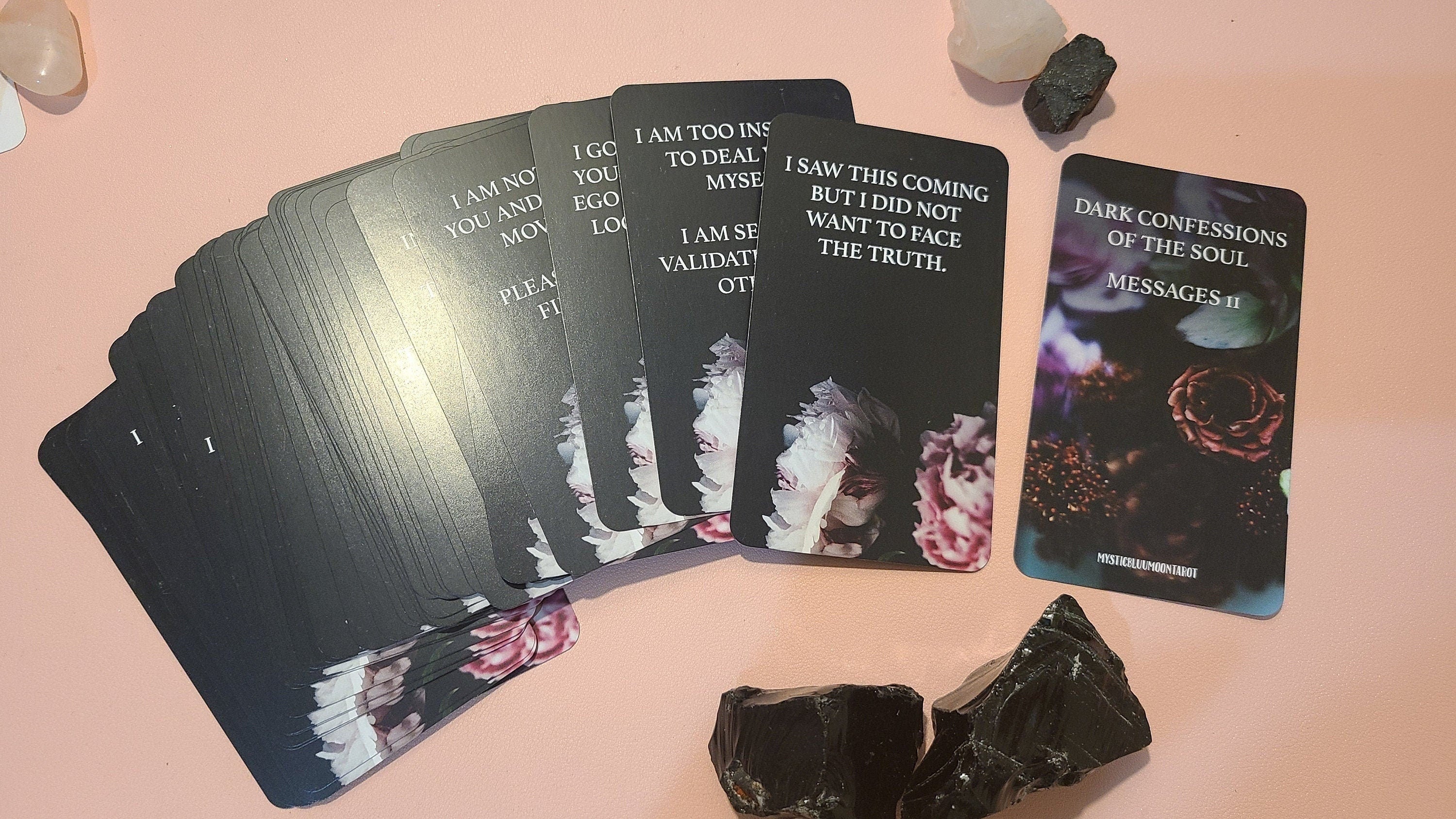 Dark Confessions Of The Soul 2 Oracle Deck 50 Cards