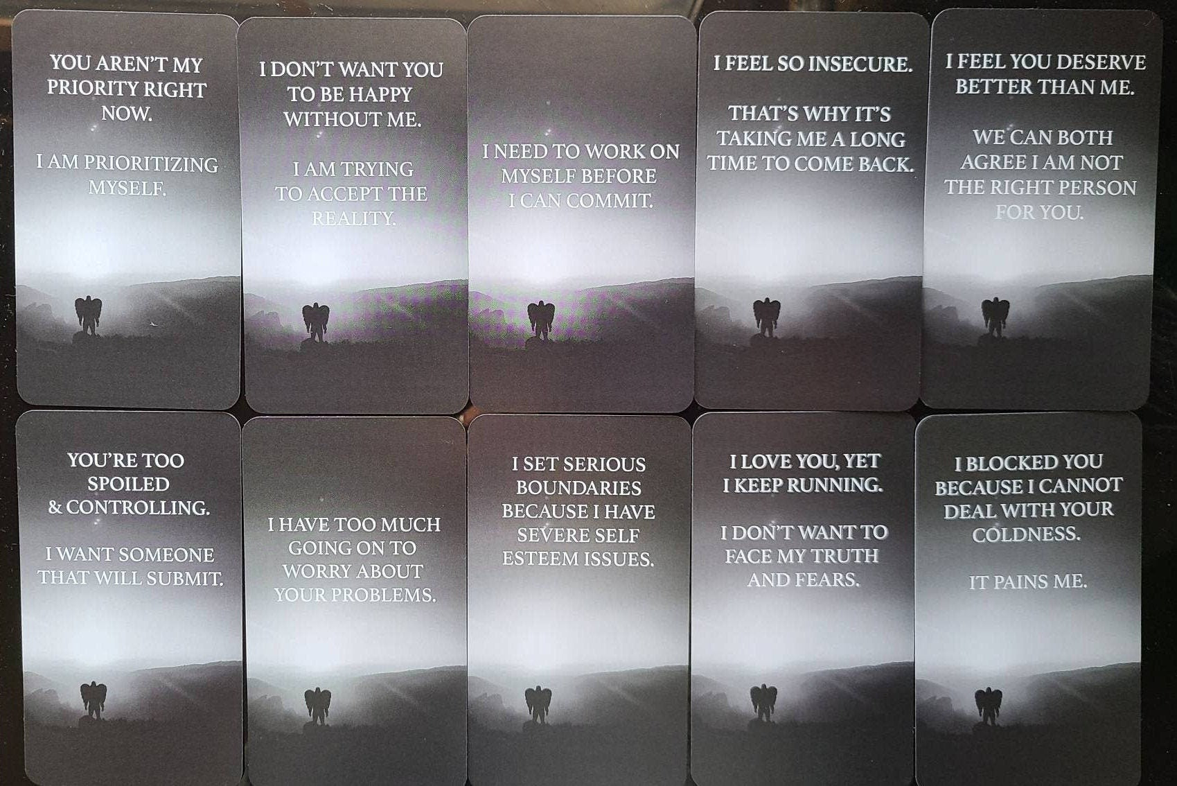 Dark Confessions Of The Soul Messages 3 Oracle Deck