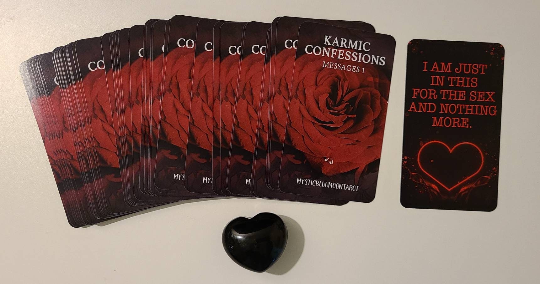 KARMIC 1 Oracle Deck Tarot Deck Twin Flame Deck Love Oracle Cards Karmic Messages