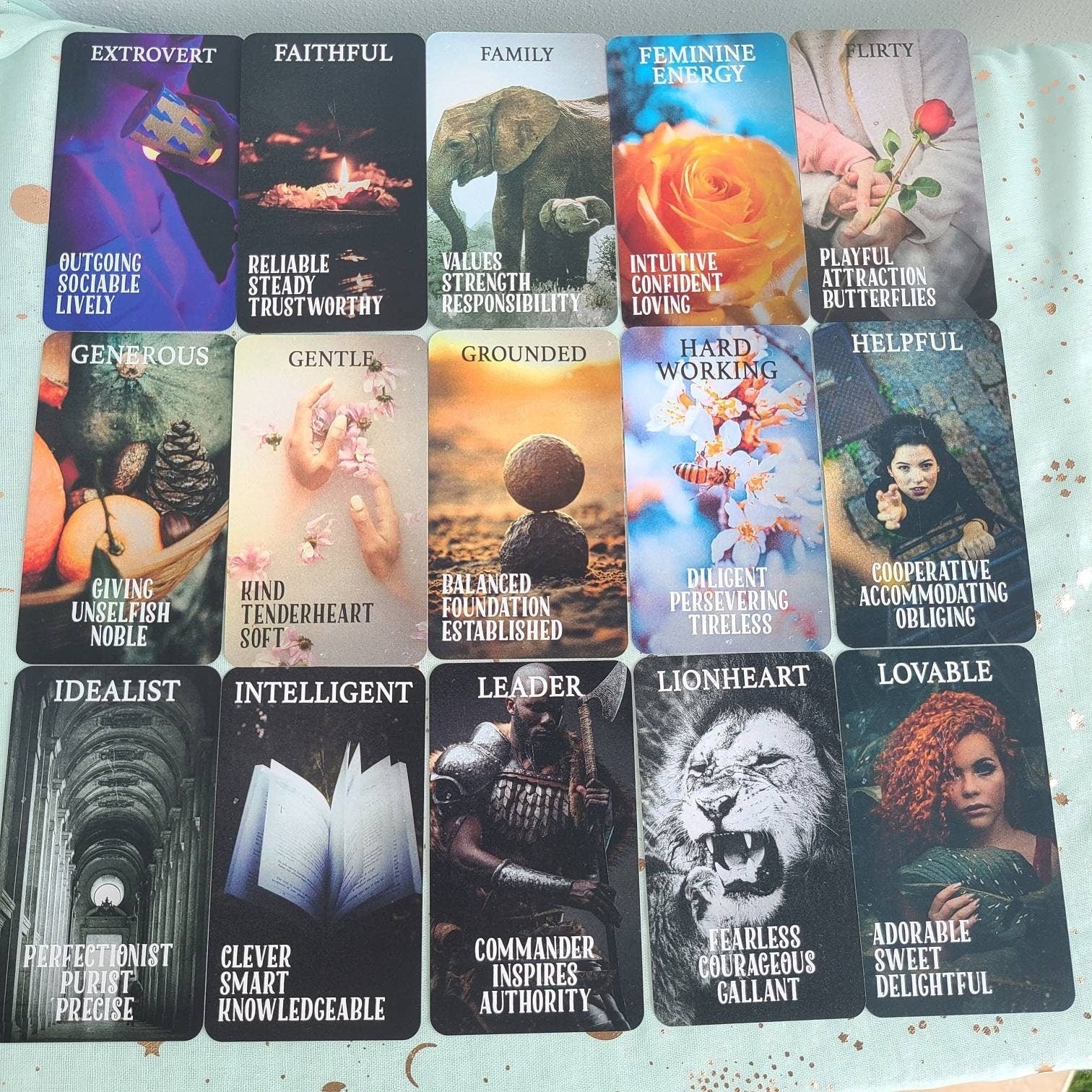 Oracle Cards Mystic Souls Oracle Deck Tarot Deck Twin Flame Deck Love Keywords Meaning Personality Messages Deck