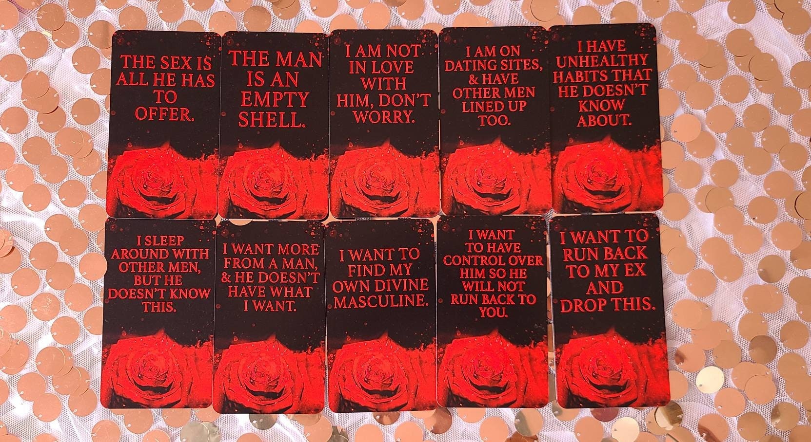 KARMIC Confessions 2 Oracle Deck 50 Cards