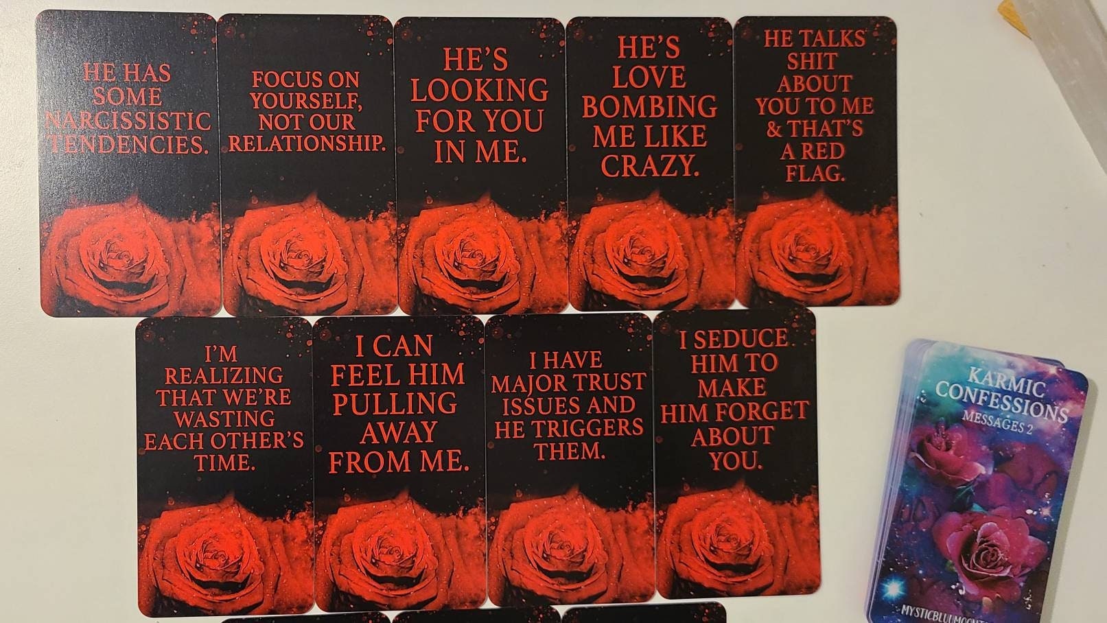 KARMIC Confessions 2 Oracle Deck 50 Cards