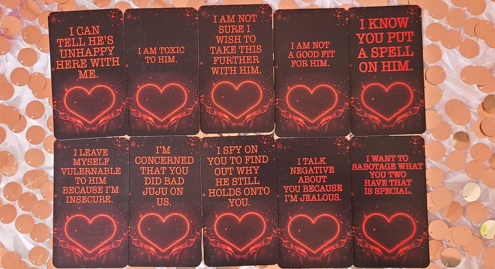 Karmic Confessions Messages 1 Oracle Deck