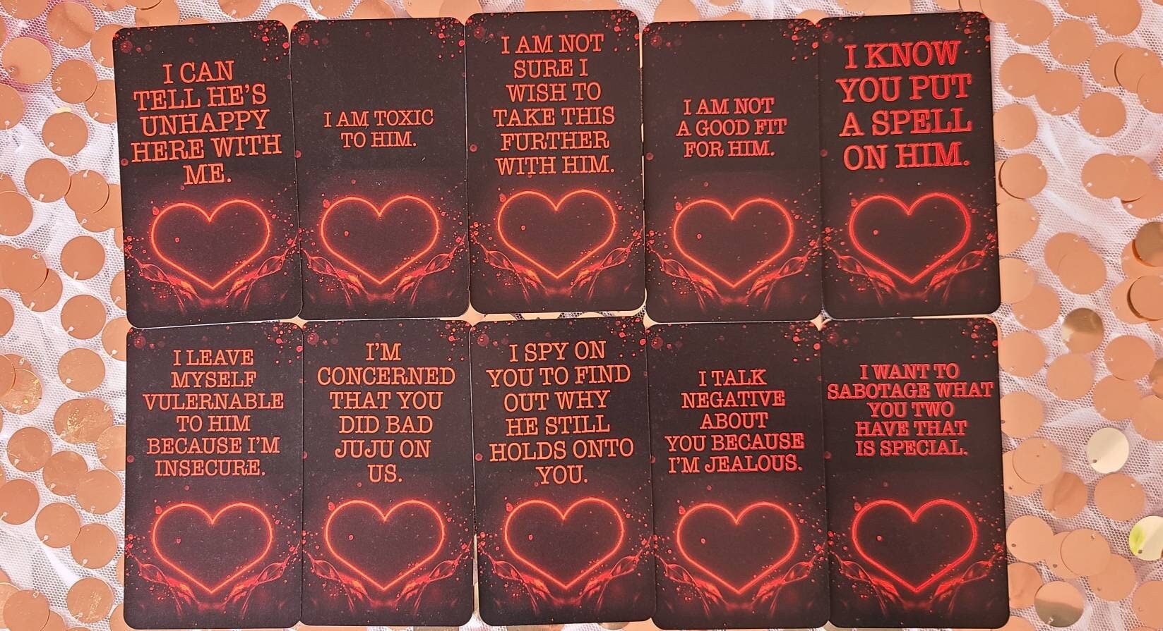 KARMIC 1 Oracle Deck Tarot Deck Twin Flame Deck Love Oracle Cards Karmic Messages