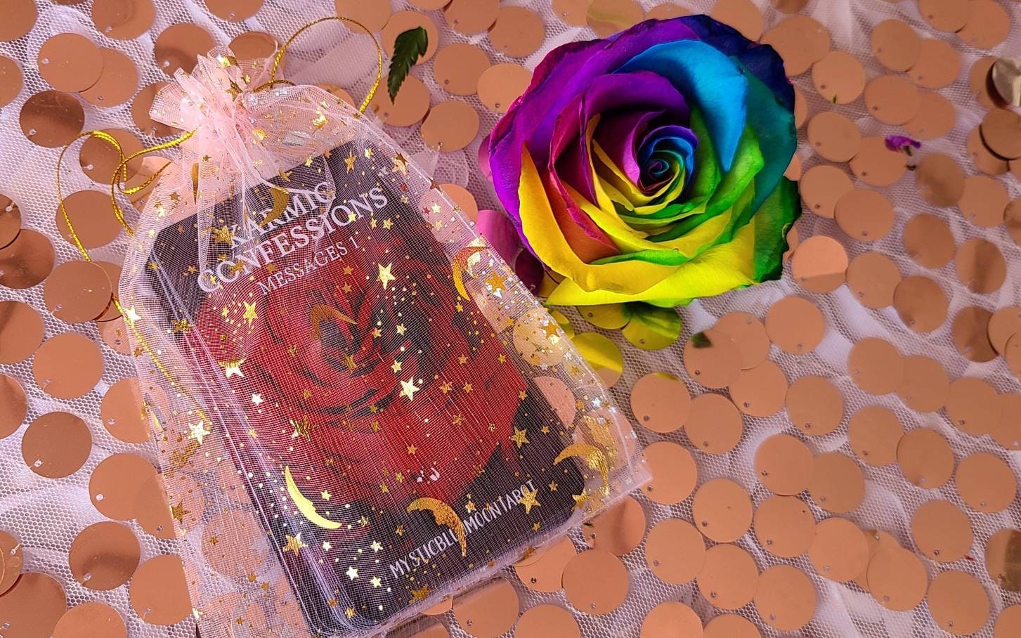 KARMIC 1 Oracle Deck Tarot Deck Twin Flame Deck Love Oracle Cards Karmic Messages