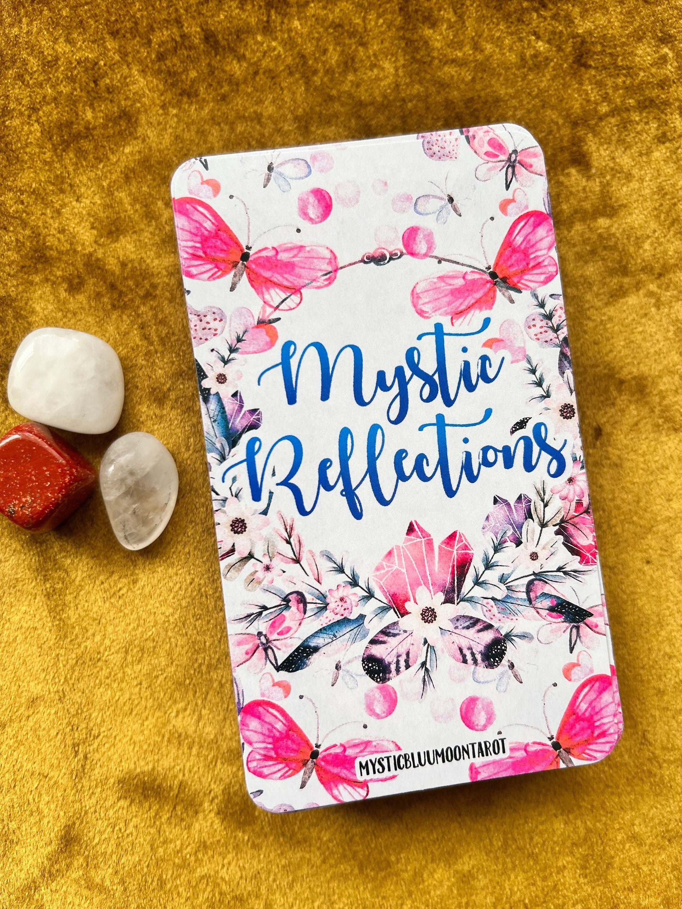 Mystic Reflections Oracle Deck Twin Flames Deck Intentions Motives Actions Answers Tarot Deck Love Cards Messages Deck