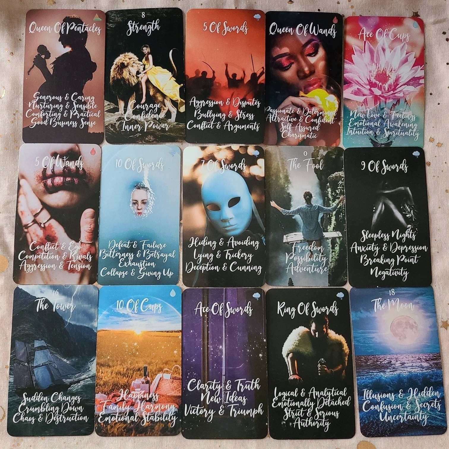 Twin Flame Awakened Path Tarot Deck