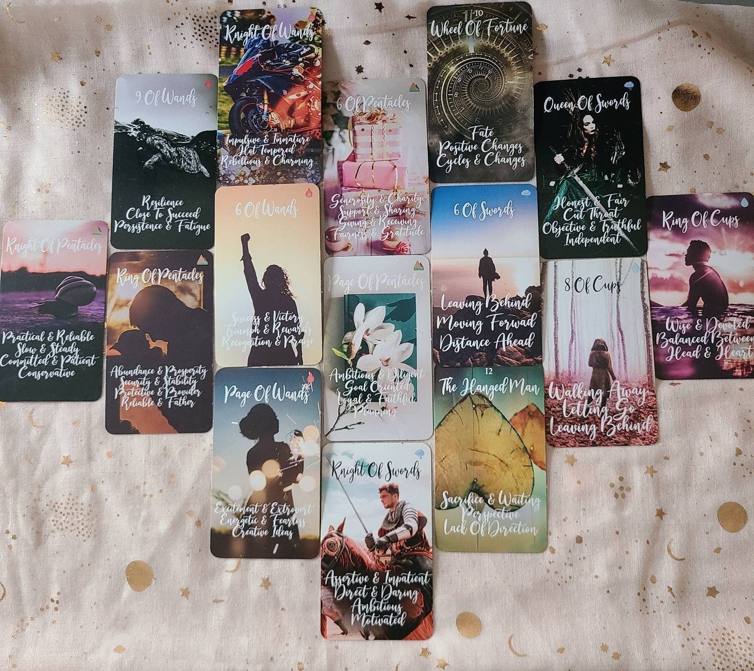 Twin Flame awakened PathTarot Card Deck 78 Cards