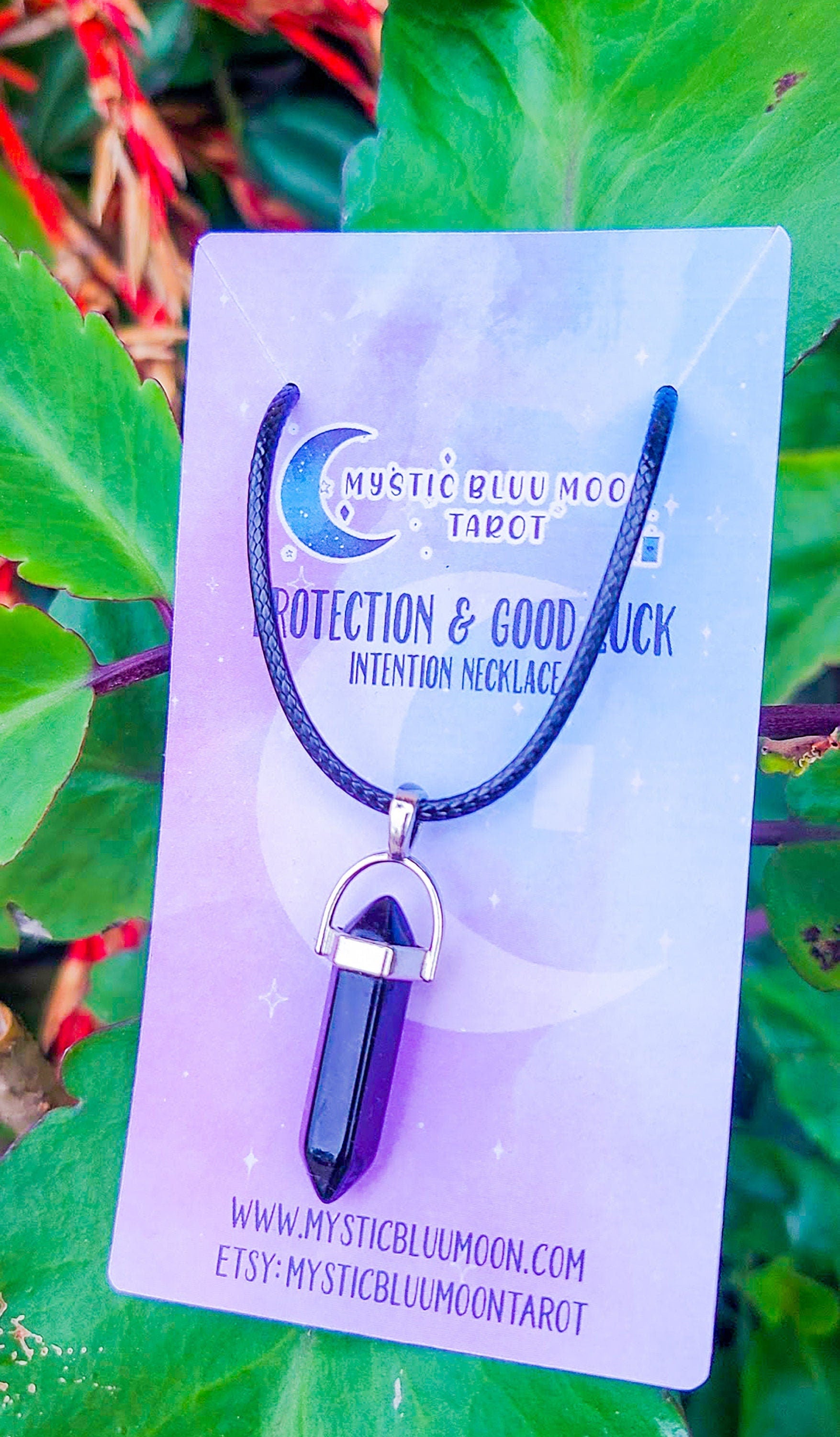Protection Necklace Charged Intention Spell Evil Eye Drawing Good Luck Be Safe Ward Off Negativity Amulet Spell