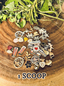 Divination Charm 1 Scoop | Enamel, Zodiac, Protection Charms for Casting & Jewelry | tarot reading listing graphic