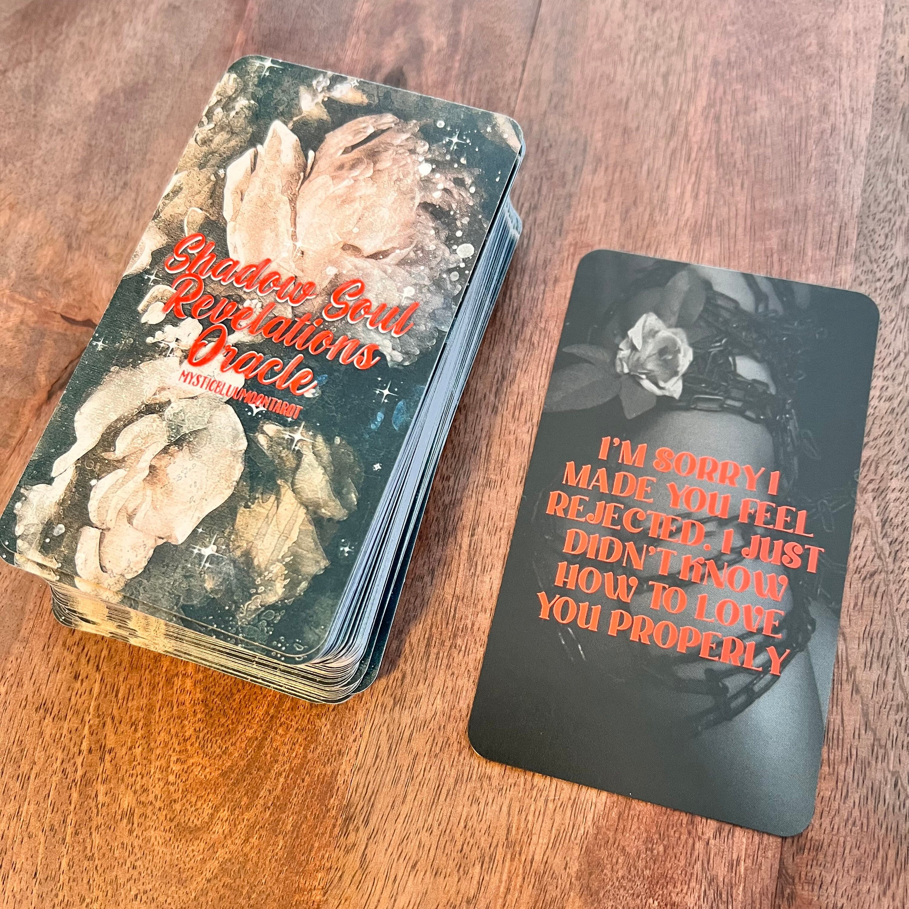 Shadow Soul Revelations Oracle Deck Tarot Deck Twin Flame Deck Love Oracle Cards Messages Deck
