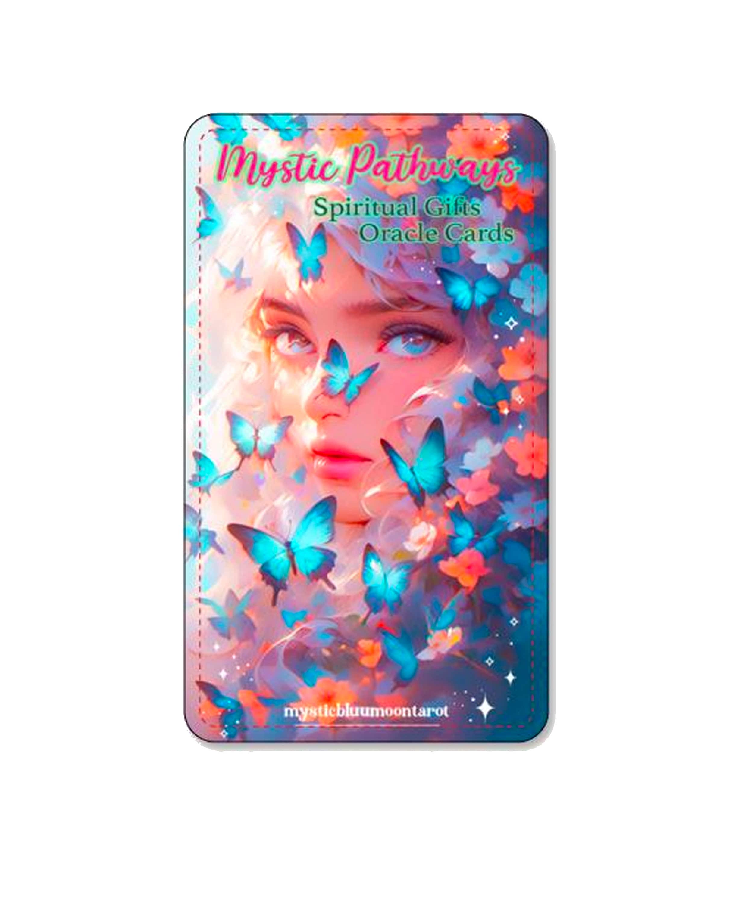 Spiritual Gifts Oracle Deck Mystic Pathways Tarot Cards Deck Twin Flame Oracle Cards Love Keywords Meanings Deck Healing Glossy Unique