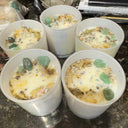 Abundance Candle 50 Hr Crystal Infused Prosperity Candle Hoodoo Spell Candle | spiritual candle listing image