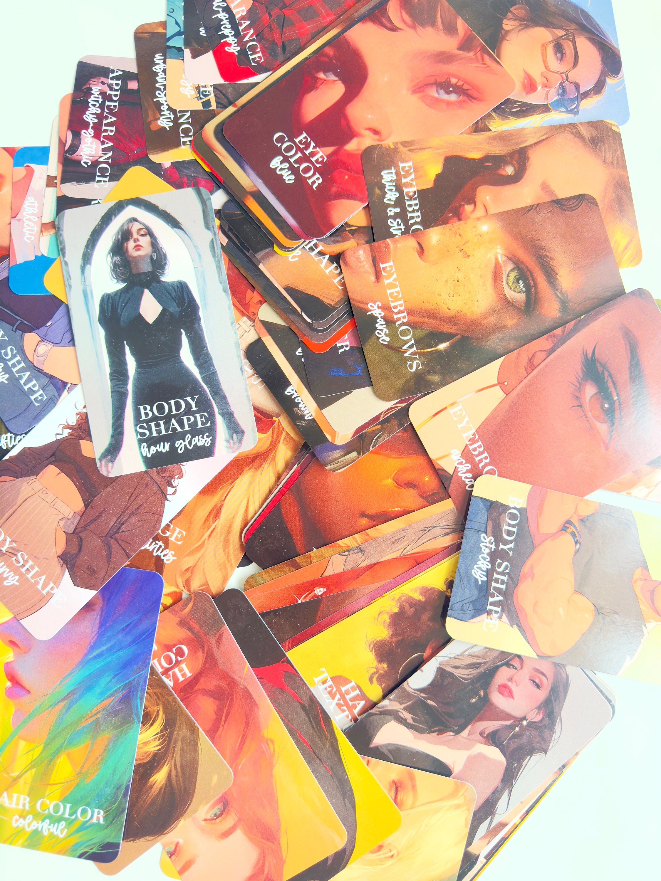 Physical Features Oracle Cards Deck, Mystic Fusion, Describe A Person In A Tarot Reading, Appearances Oracle, Tarot Cards Deck, Keywords