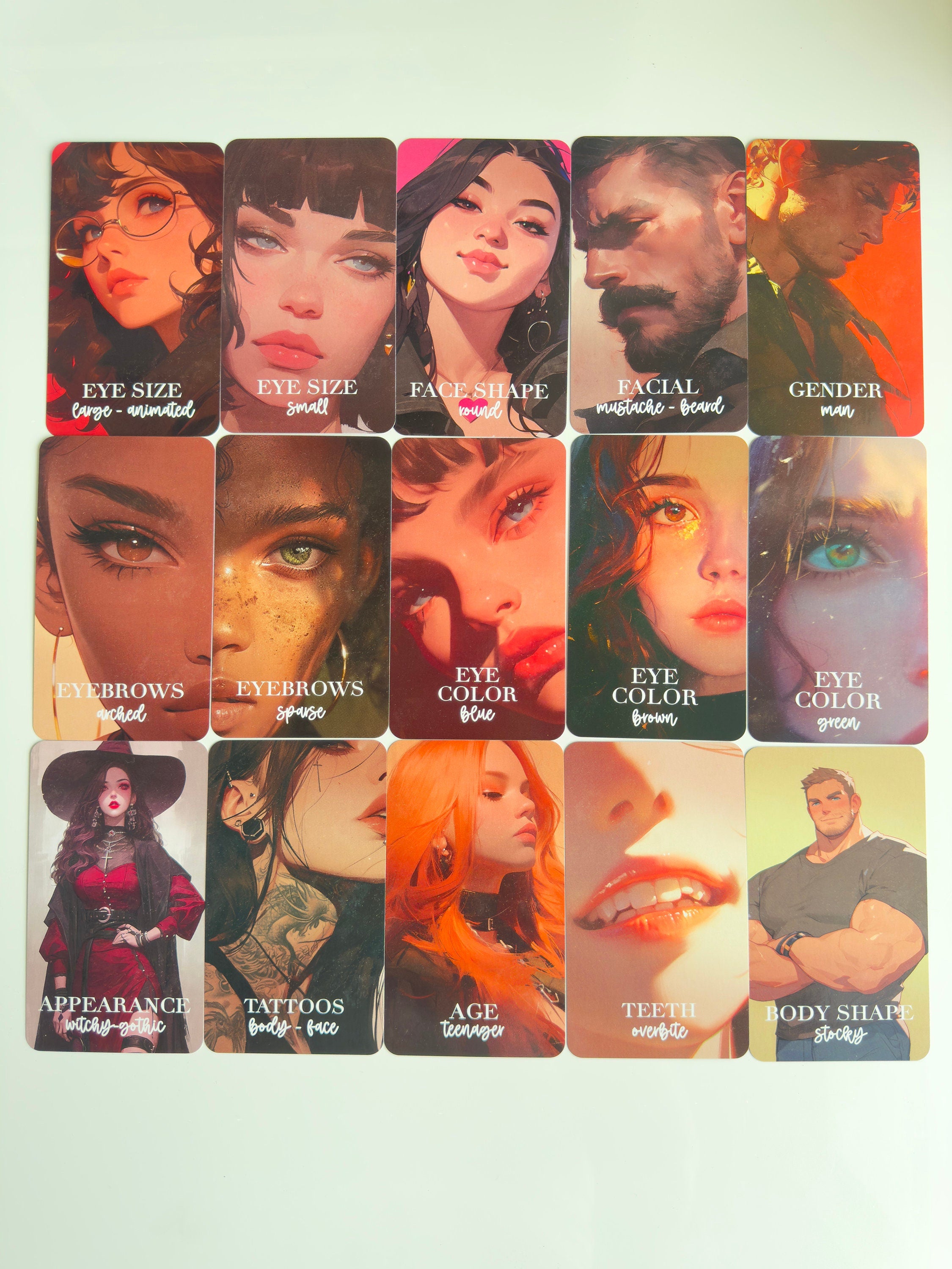 Physical Features Oracle Cards Deck, Mystic Fusion, Describe A Person In A Tarot Reading, Appearances Oracle, Tarot Cards Deck, Keywords