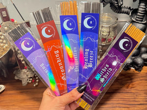 Hand-Crafted Intention Incense Sticks for Rituals, Spells, and Cleansing