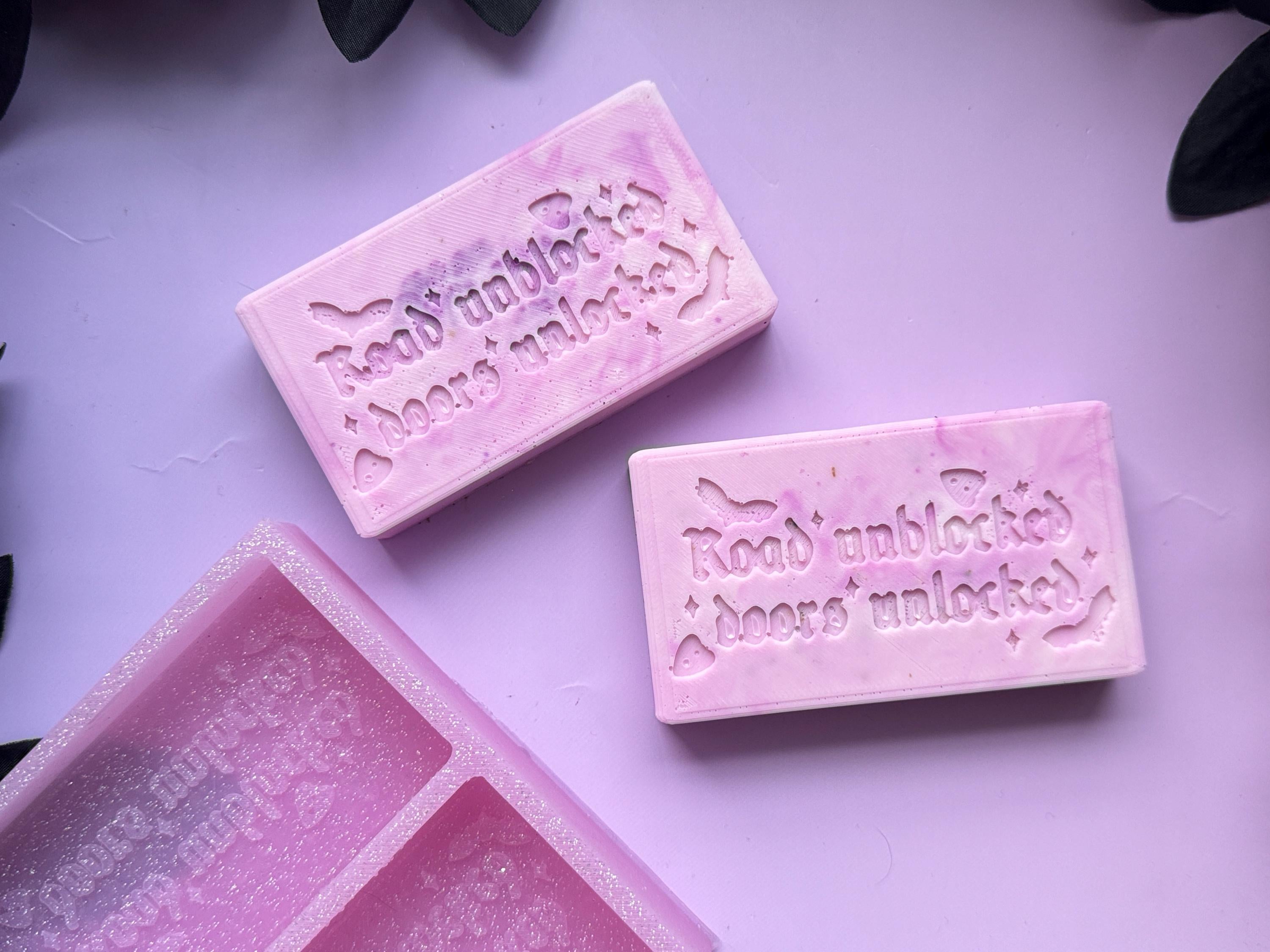 Road Opener Spell Soap – Goat Milk, Herbs, Clear Blockages