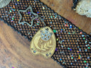 Planchette Wood Keychain, Engraved Witchy Protection with Pentacle Charm, Spellbound | spiritual ritual listing graphic