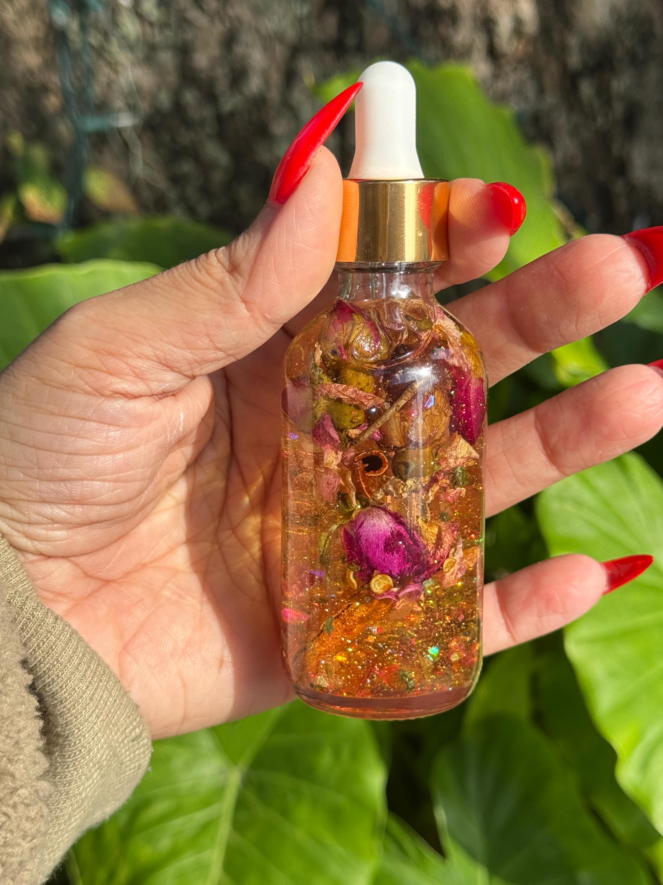 Fiery Love Spell Oil - Used For Passion Desire Attraction, Lust, and Intense Romance | Witchcraft Conjure Oil for Love & Seduction, Ritual