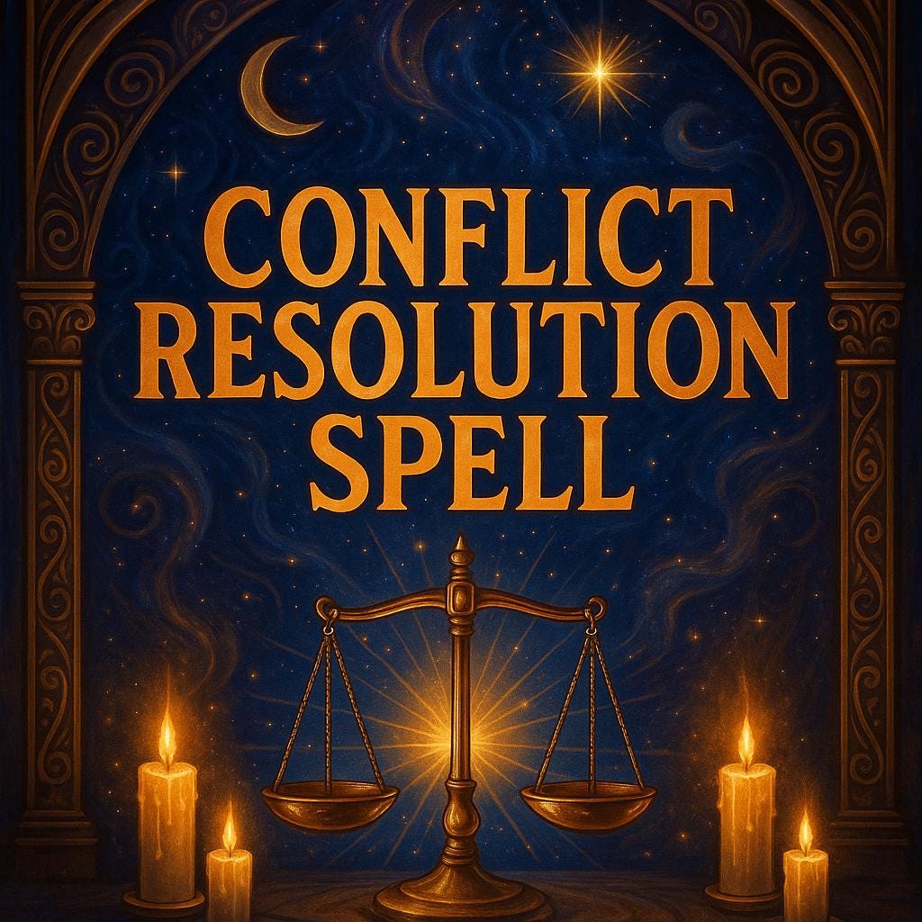 Conflict Resolution Spell – Powerful Spiritual Work to Restore Peace, End Arguments, and Heal Tension