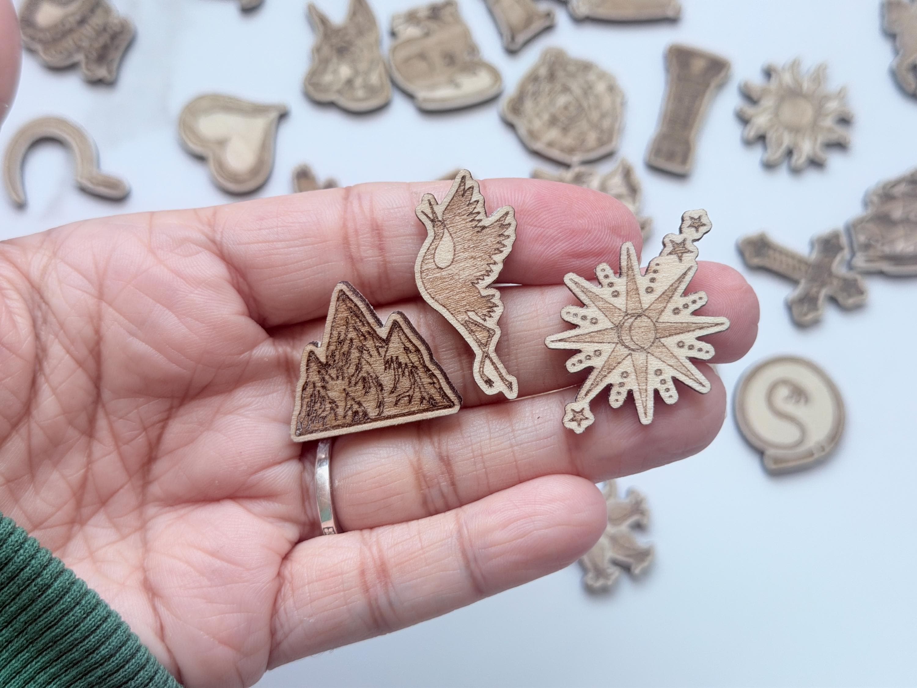 Charm Casting For Divination Readings: 36 Lenormamd Mini Symbols