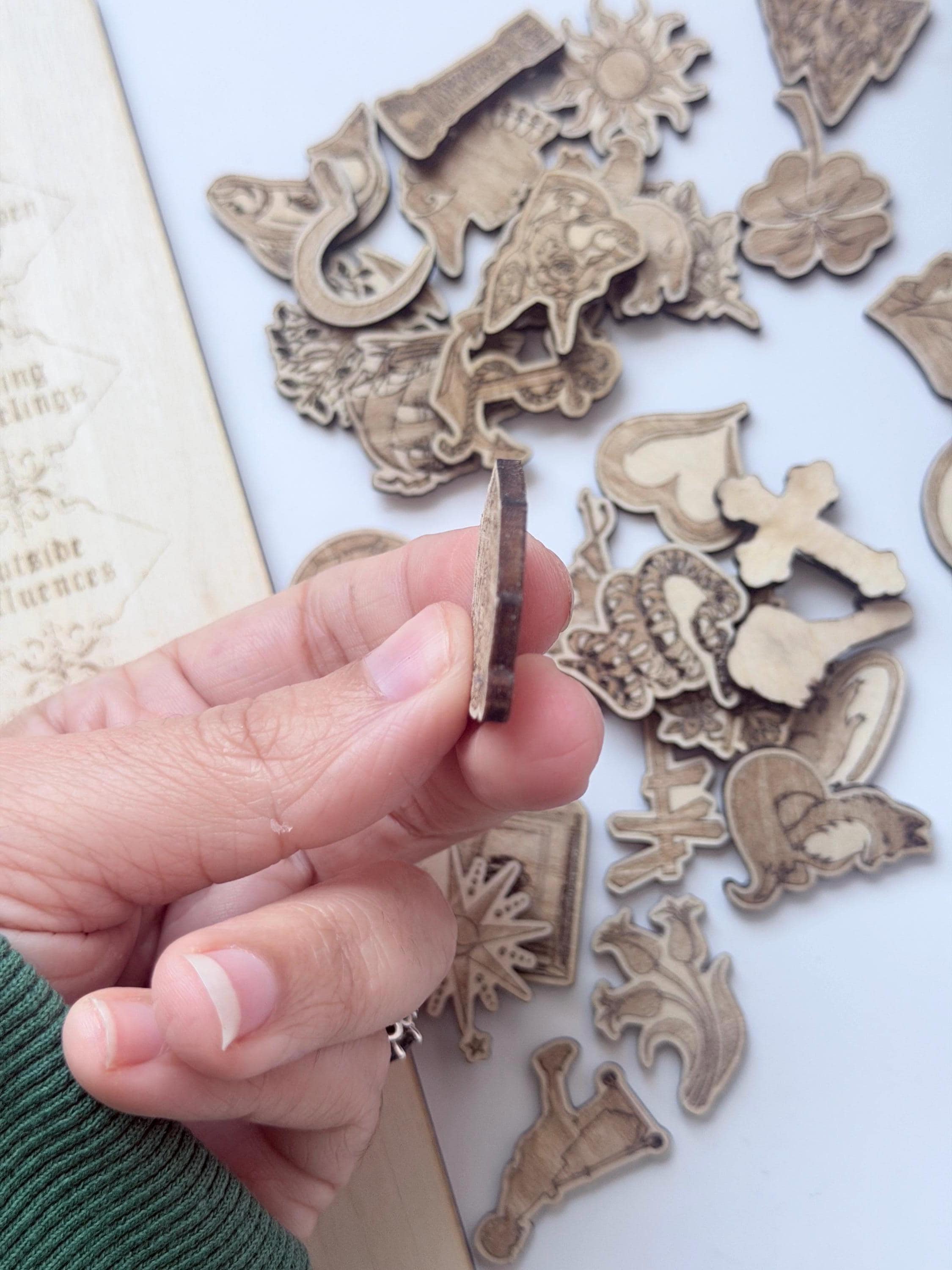 Charm Casting For Divination Readings: 36 Lenormamd Mini Symbols