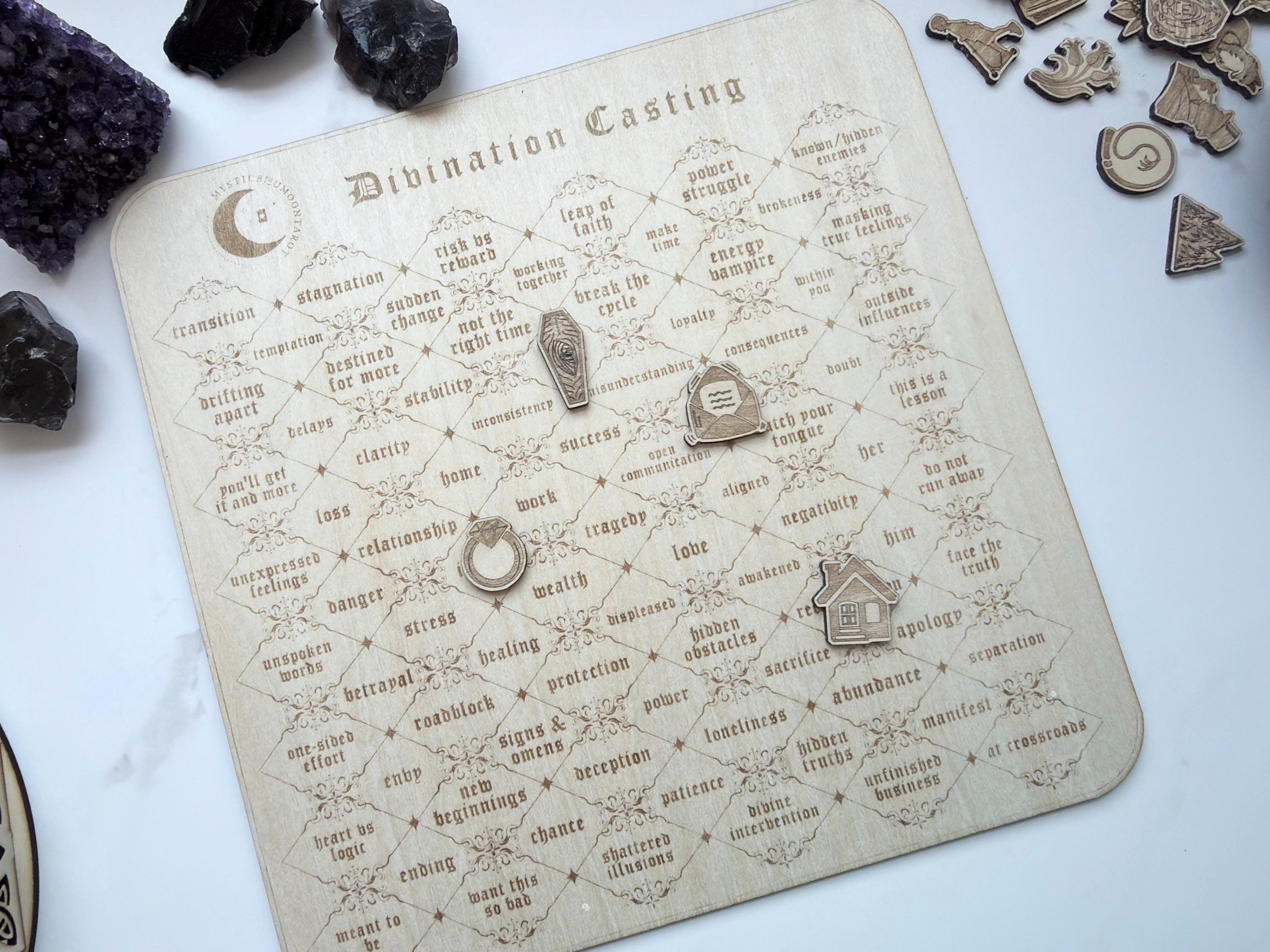 Charm Casting For Divination Readings: 36 Lenormamd Mini Symbols