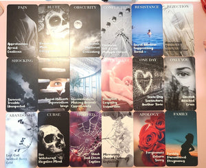 Hearts Hidden Secrets Oracle Deck, ORIGINAL Situations Cards Tarot Deck, Twin Flame Deck Feelings Messages Deck (78 Cards)