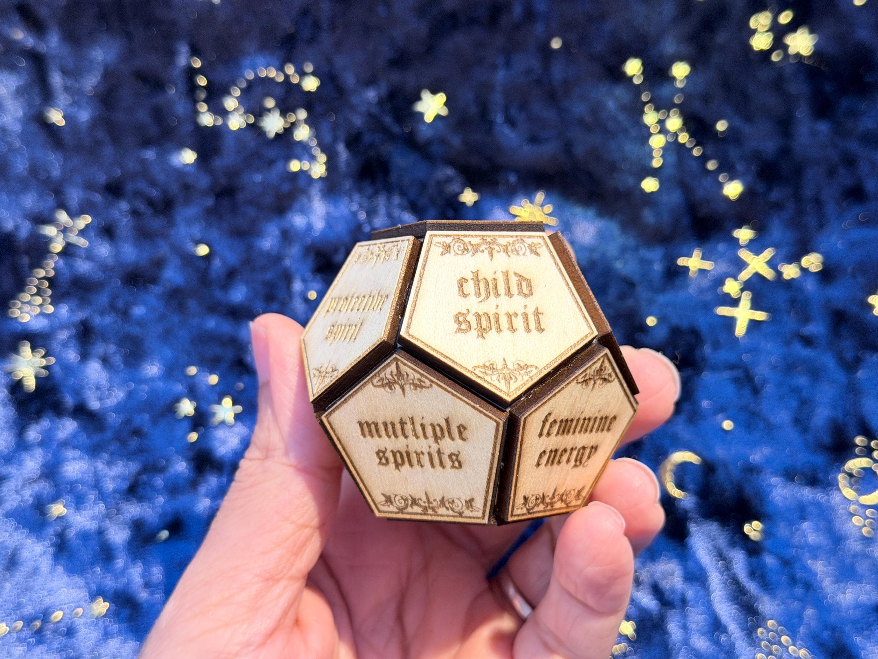Spirit Communication Dice Set, Mediumship Tools, Psychic Reading Dice, Divination Tool