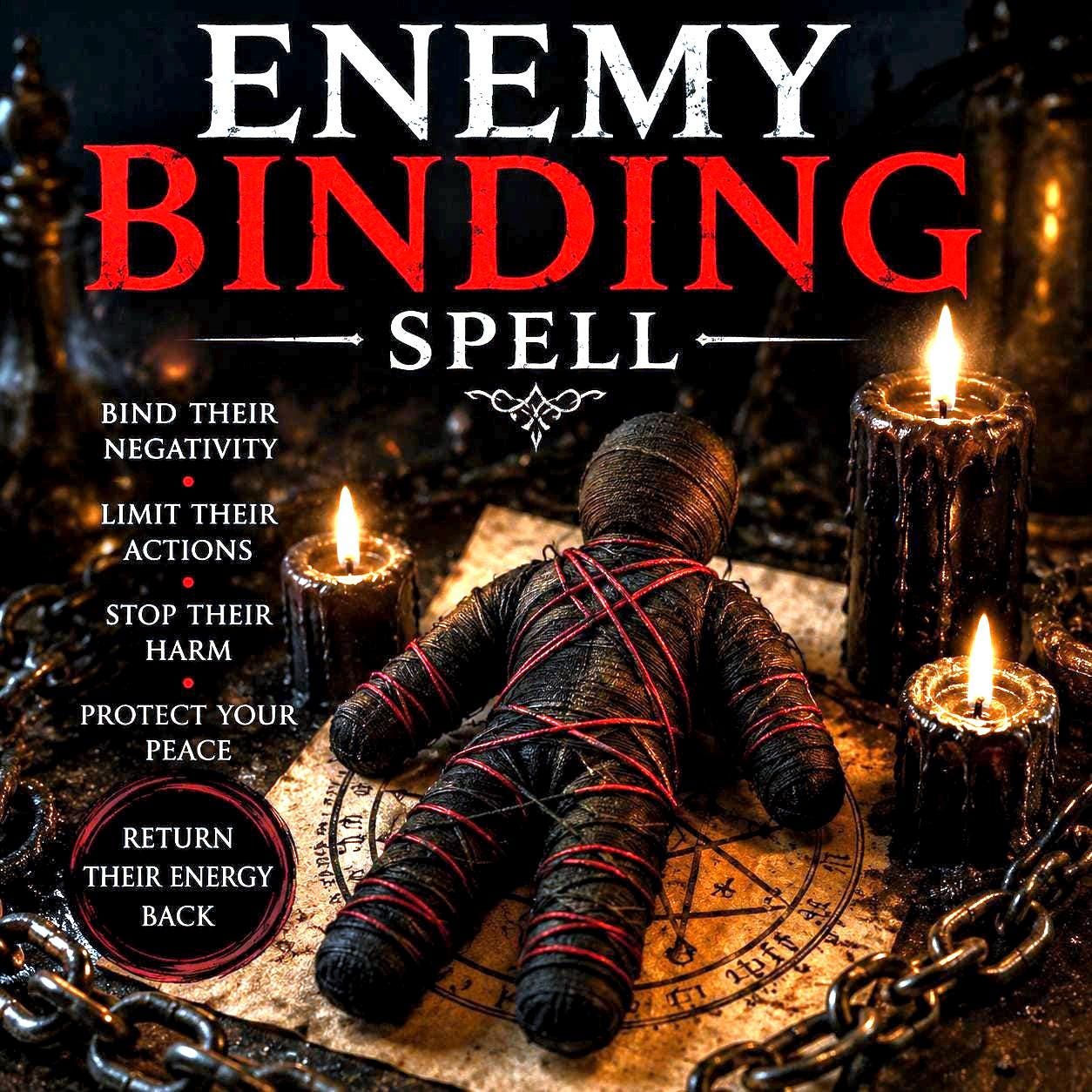 Ultimate Revenge Spell: Protection From Enemies and Send Their Energy Back 10 Fold, Witchcraft, Dark Justice Ritual