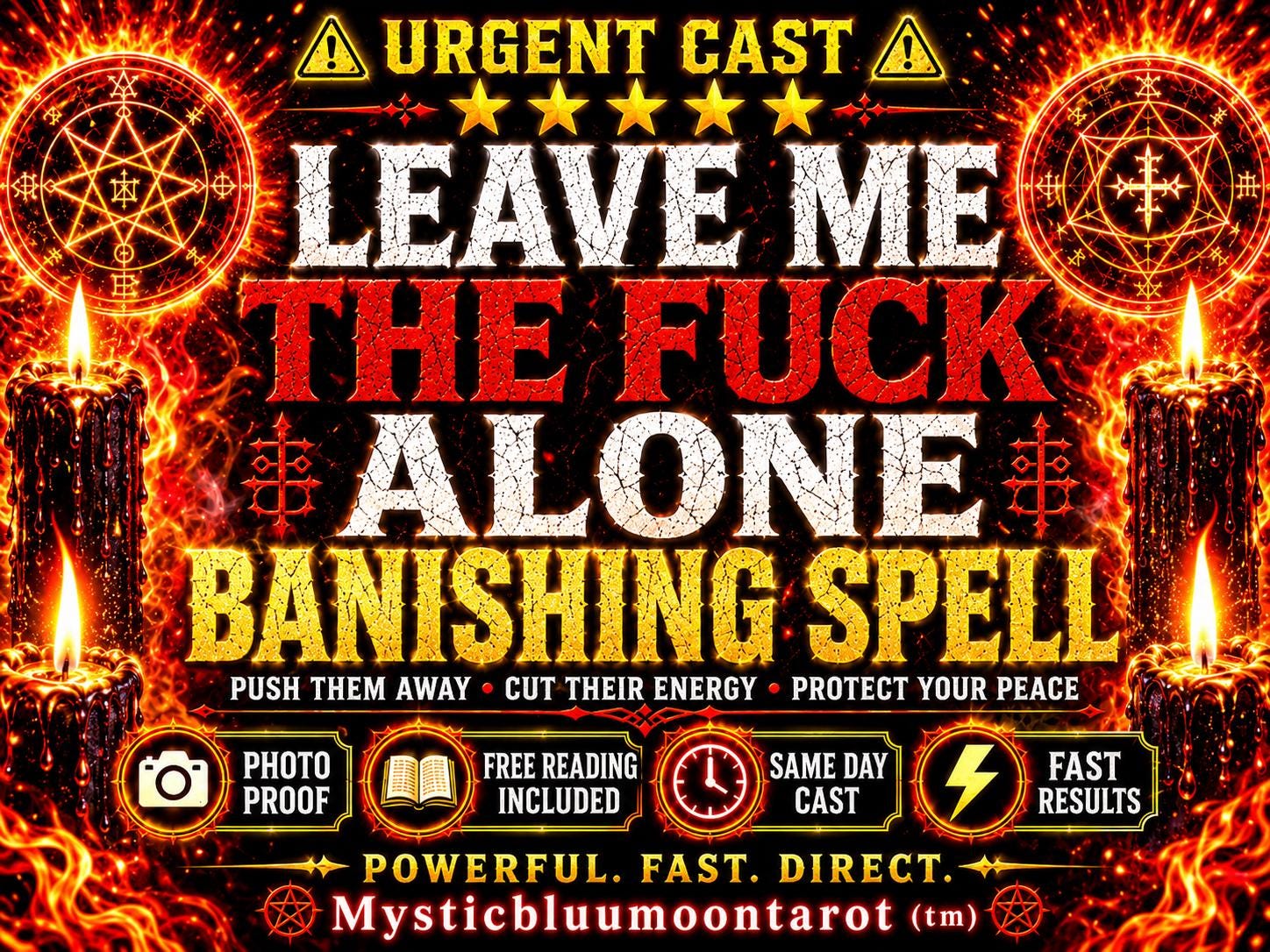 Banishing Spell: Remove Evil Energy And People From Your Life, Remove Toxic Person