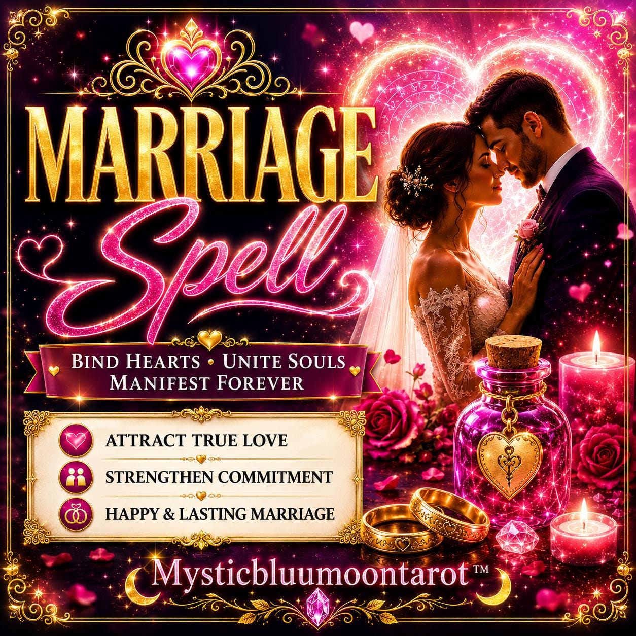 Marriage Spell | Strengthen Commitment, Inspire Marriage & Deepen Your Love