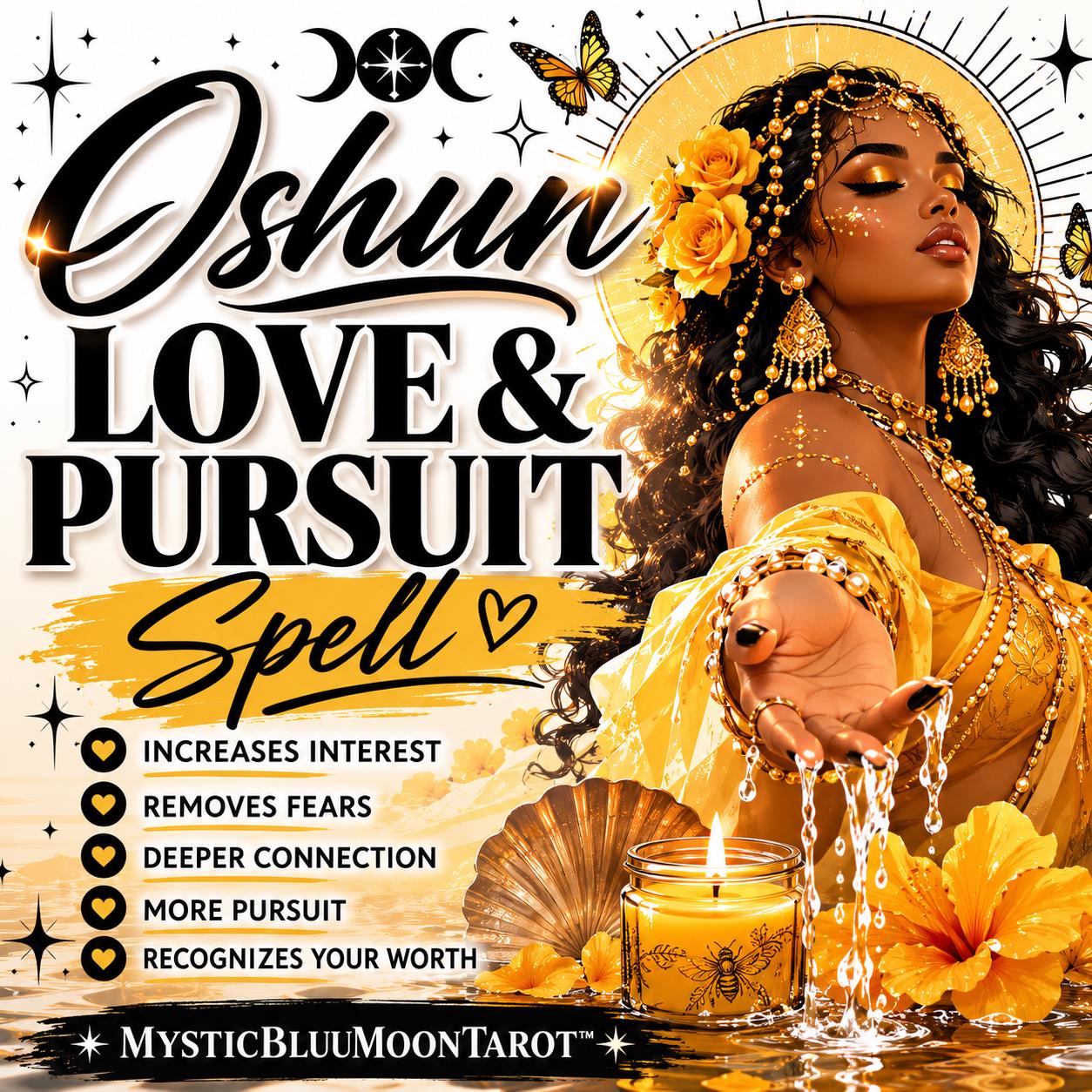 Oshun Love & Prosperity Spell | Spiritual Ritual for Attraction, Luck, Abundance
