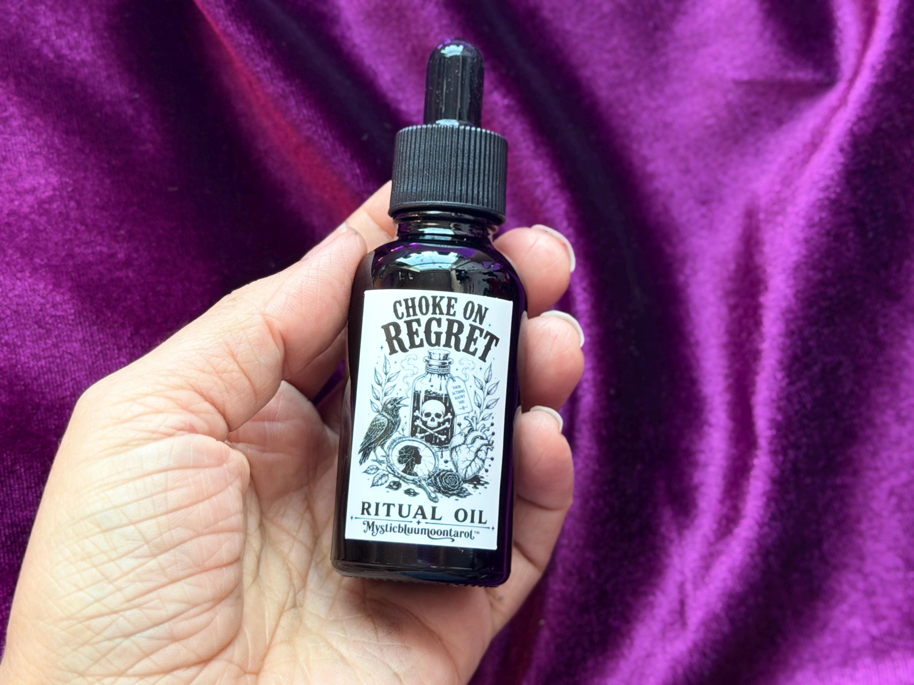 Spell Oils 1oz | For Spellwork, Manifestation, Protection, Love, Luck & Prosperity | Witchcraft Supplies 30ml