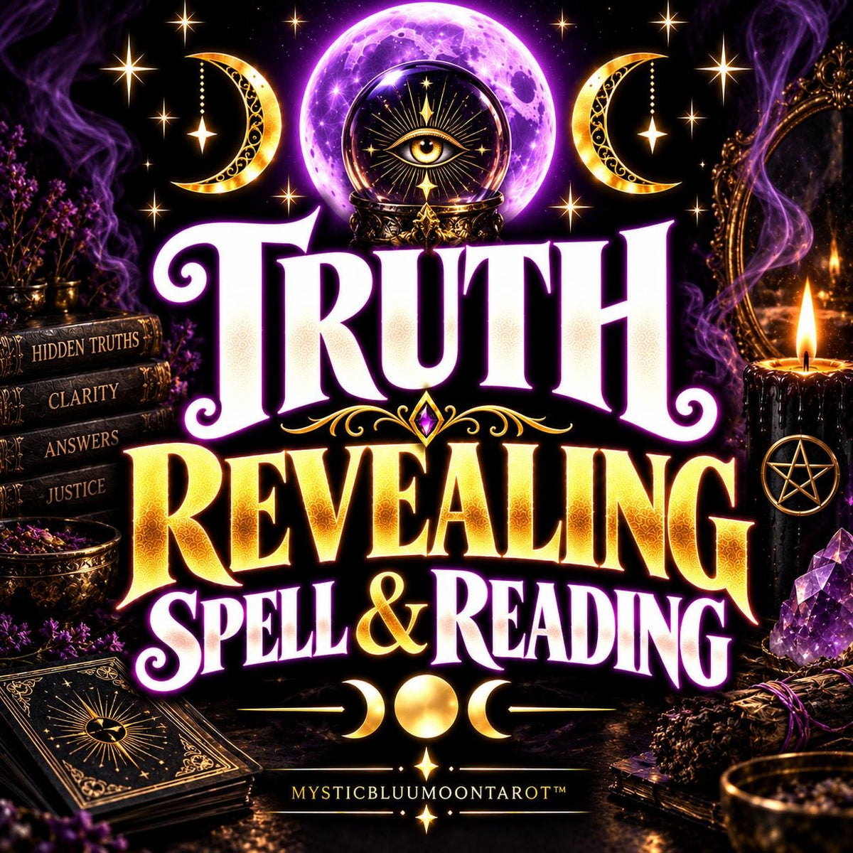 Truth Revealing Spell Reading | Lies, Secrets & Hidden Motives | Candle Divination Included