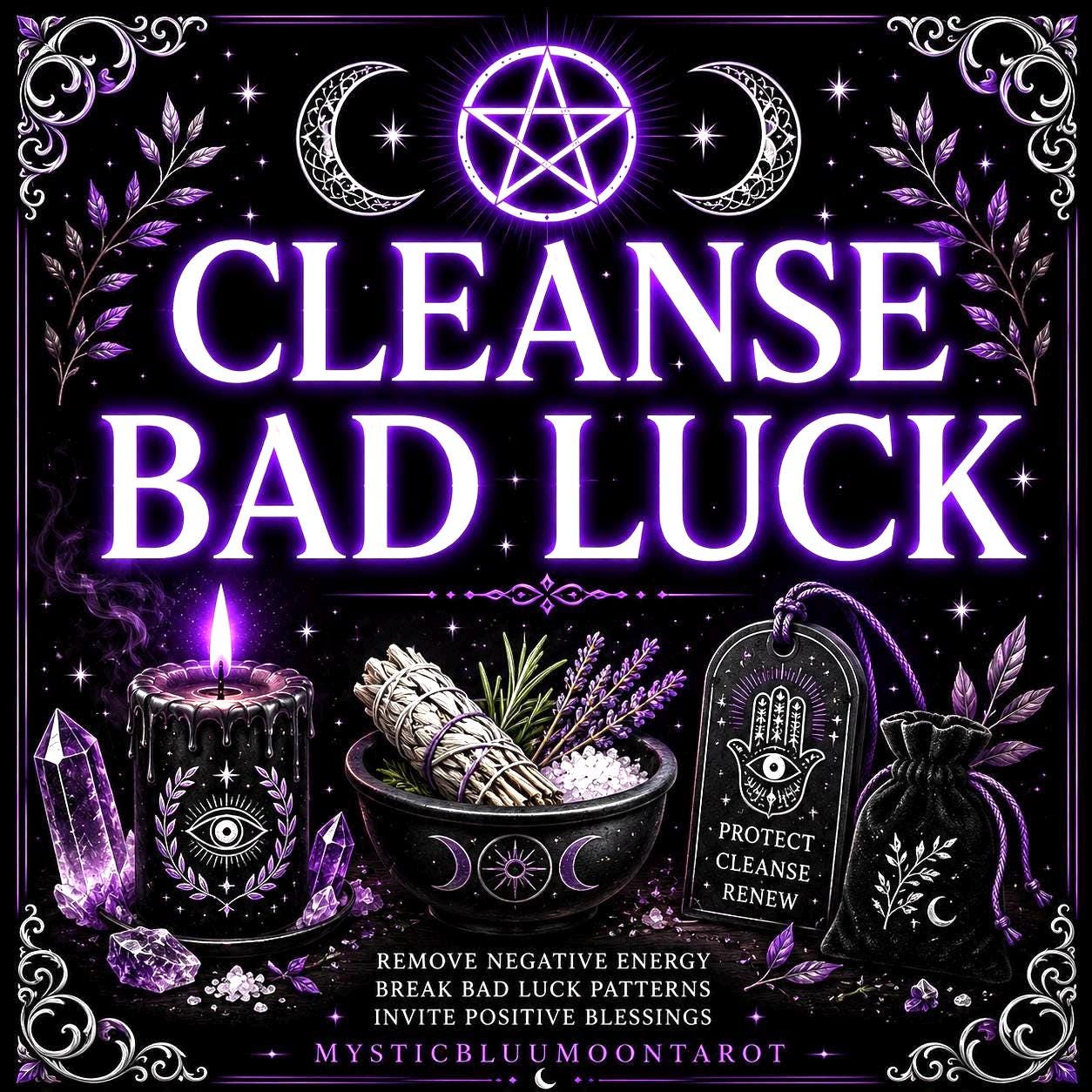Cleanse Bad Luck | Clearing Negative Energy, Removing Blockages & Better Luck | Reading