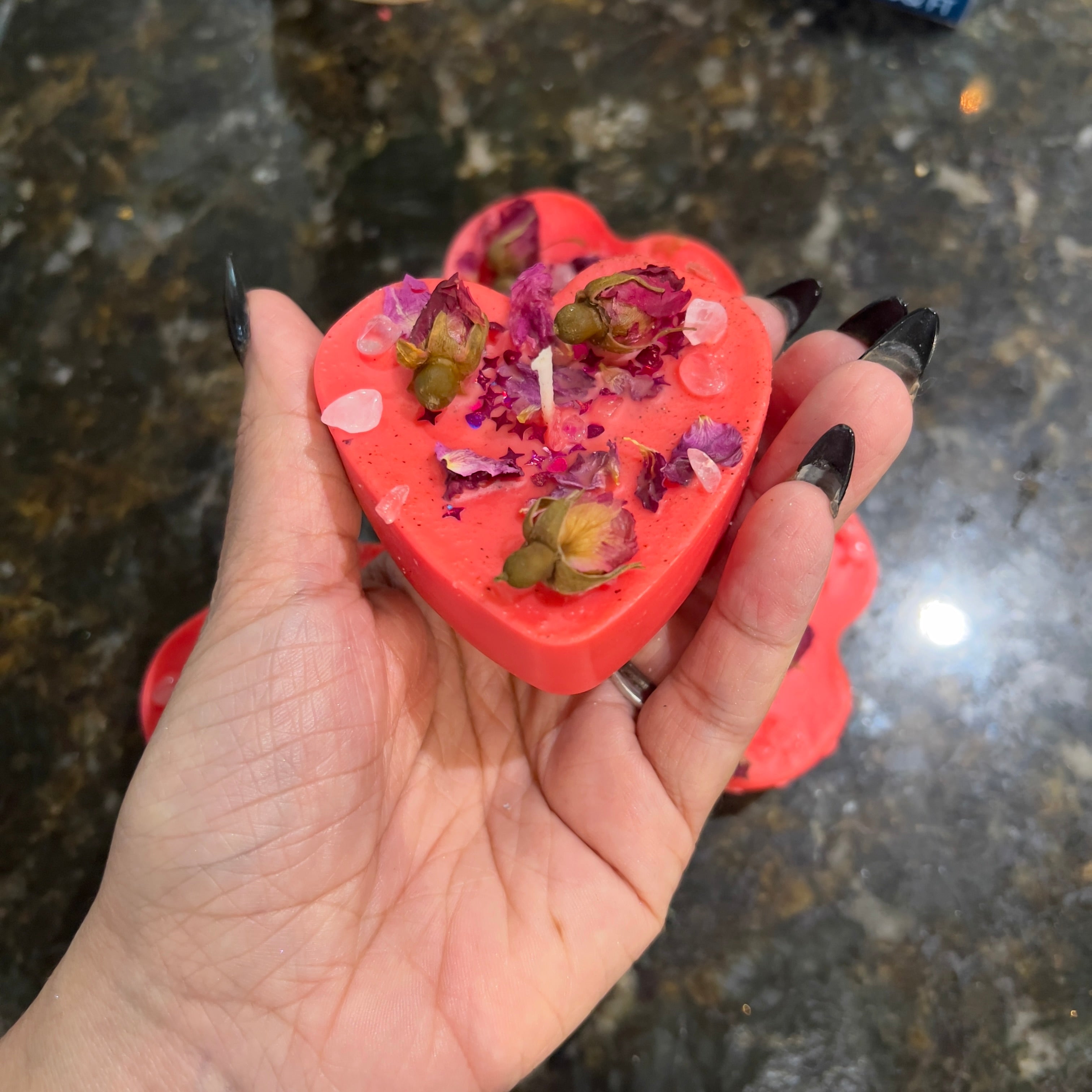 Love Drawing Candle Ritual Spell Fixed Heart Shaped - Attract Manifest Love