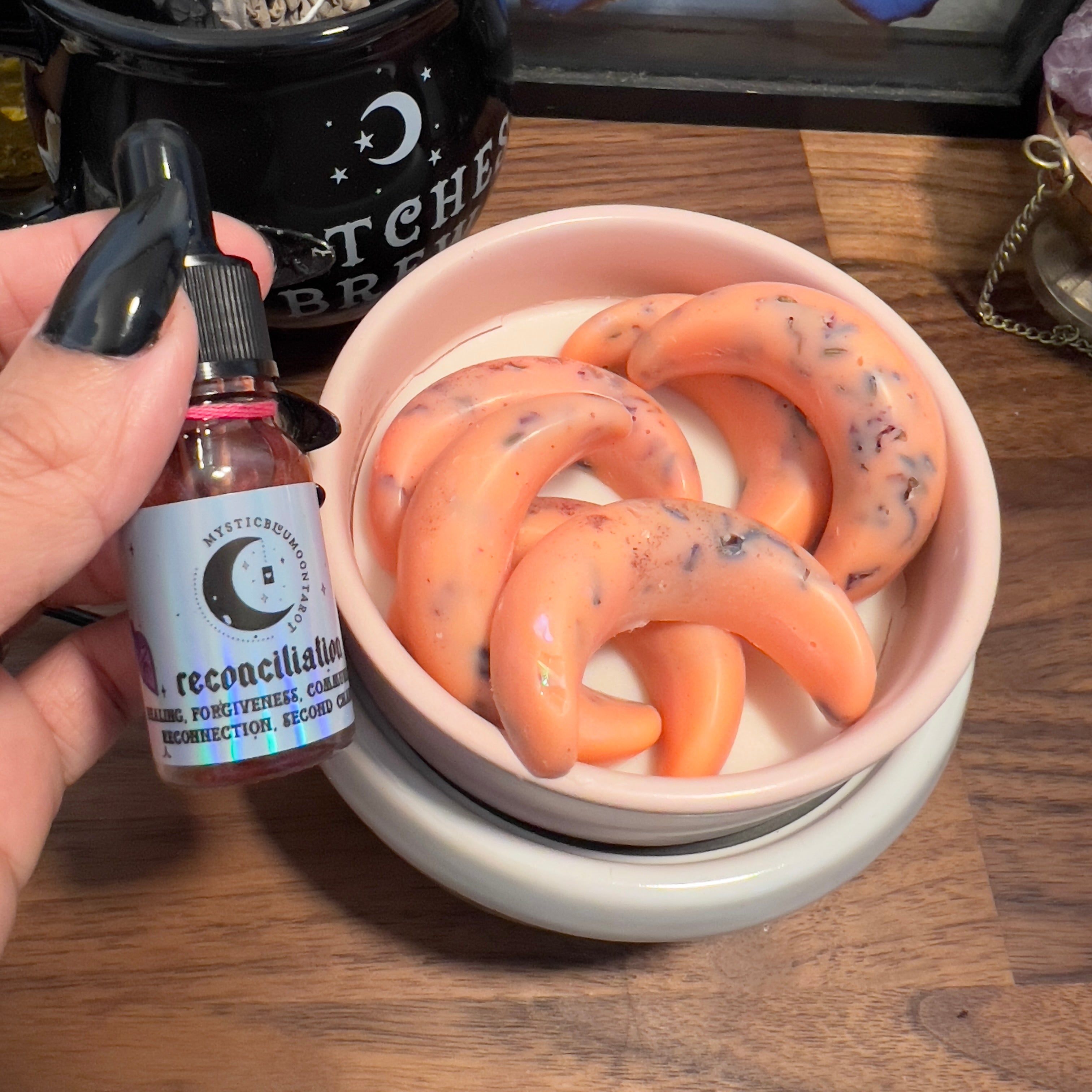 Vela de hechizo de protección fija - Proteger contra la negatividad