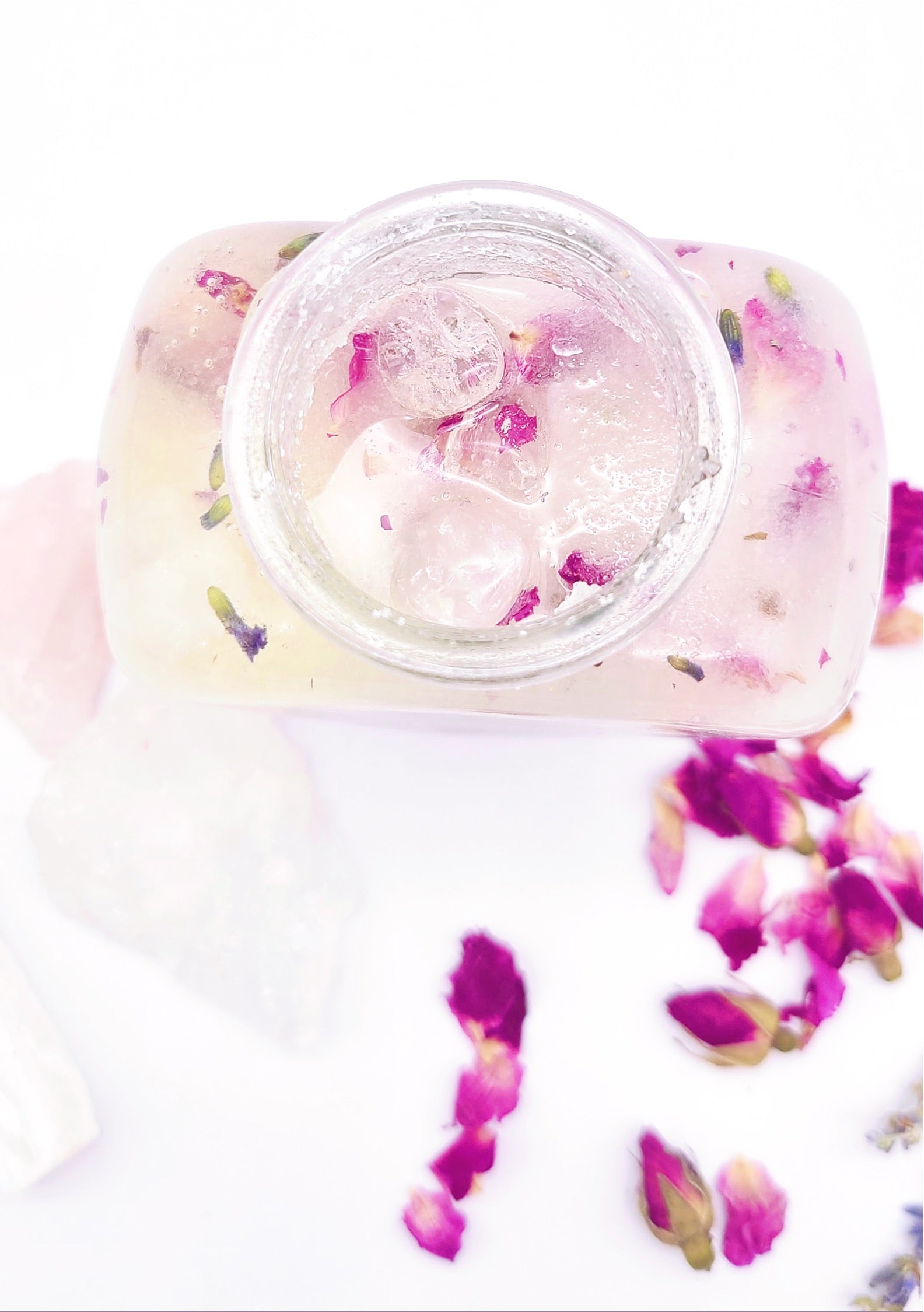Self Love spell Body Sugar Scrub - Healing Raising Vibrational Love